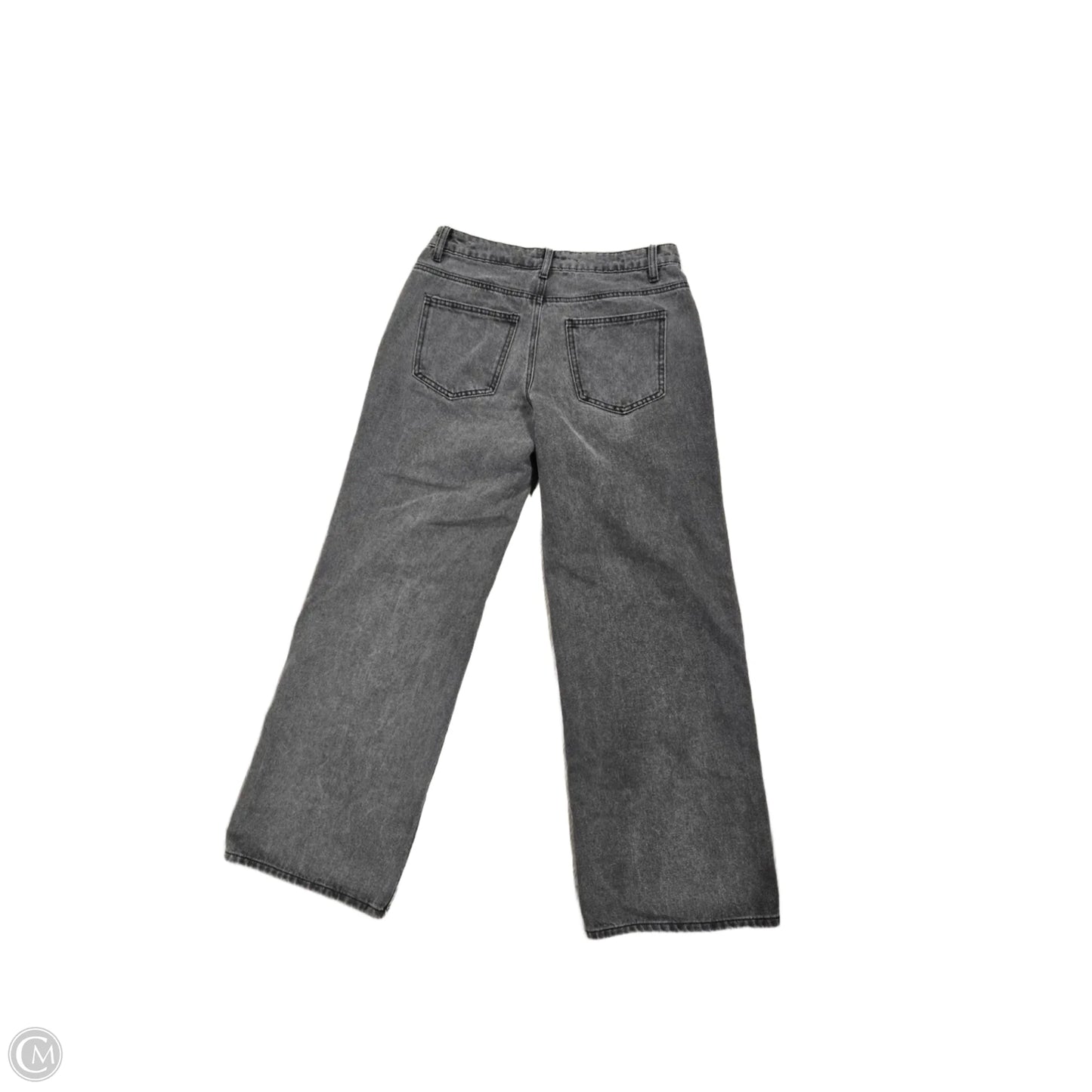 Jeans Wide Leg By Cmb In Black, Size: 6