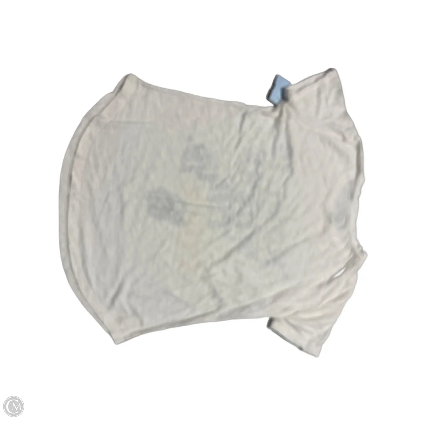 Top Short Sleeve Basic By Cme In White, Size: S