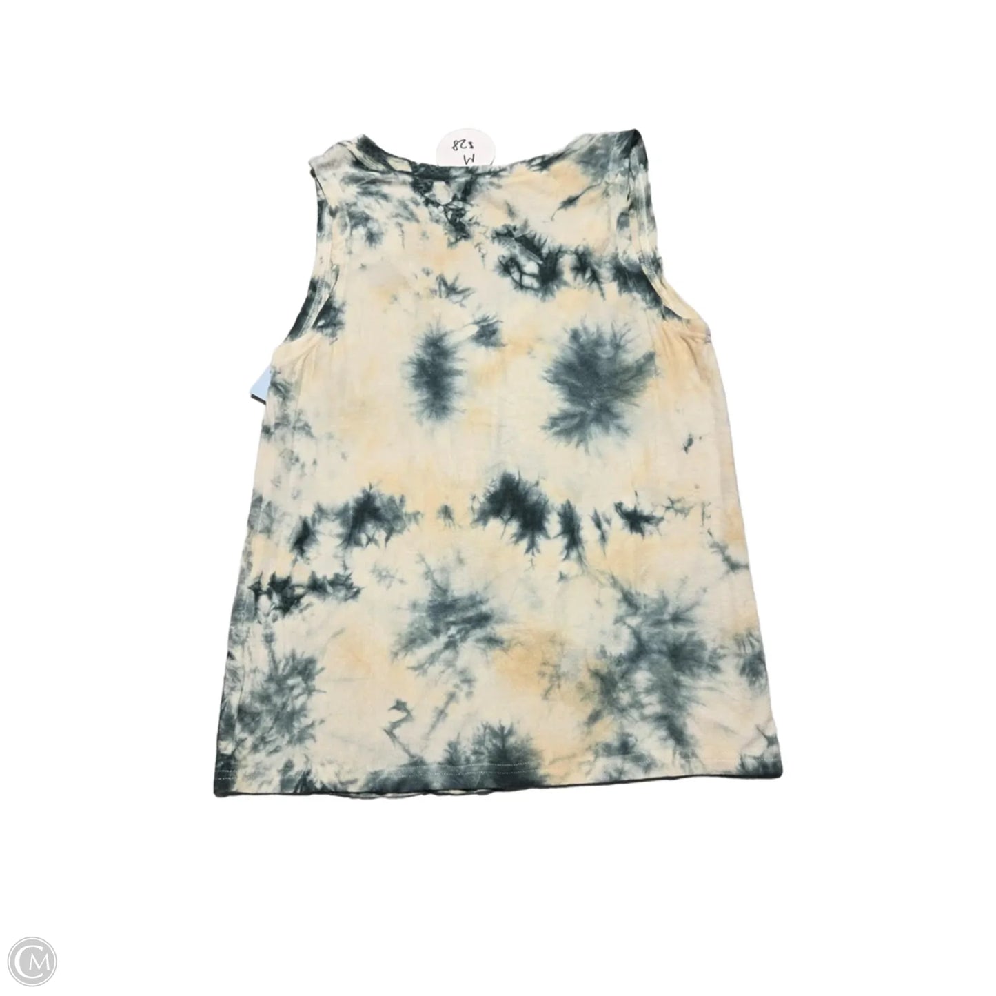 Tank Top By Pol In Tie Dye Print, Size: M
