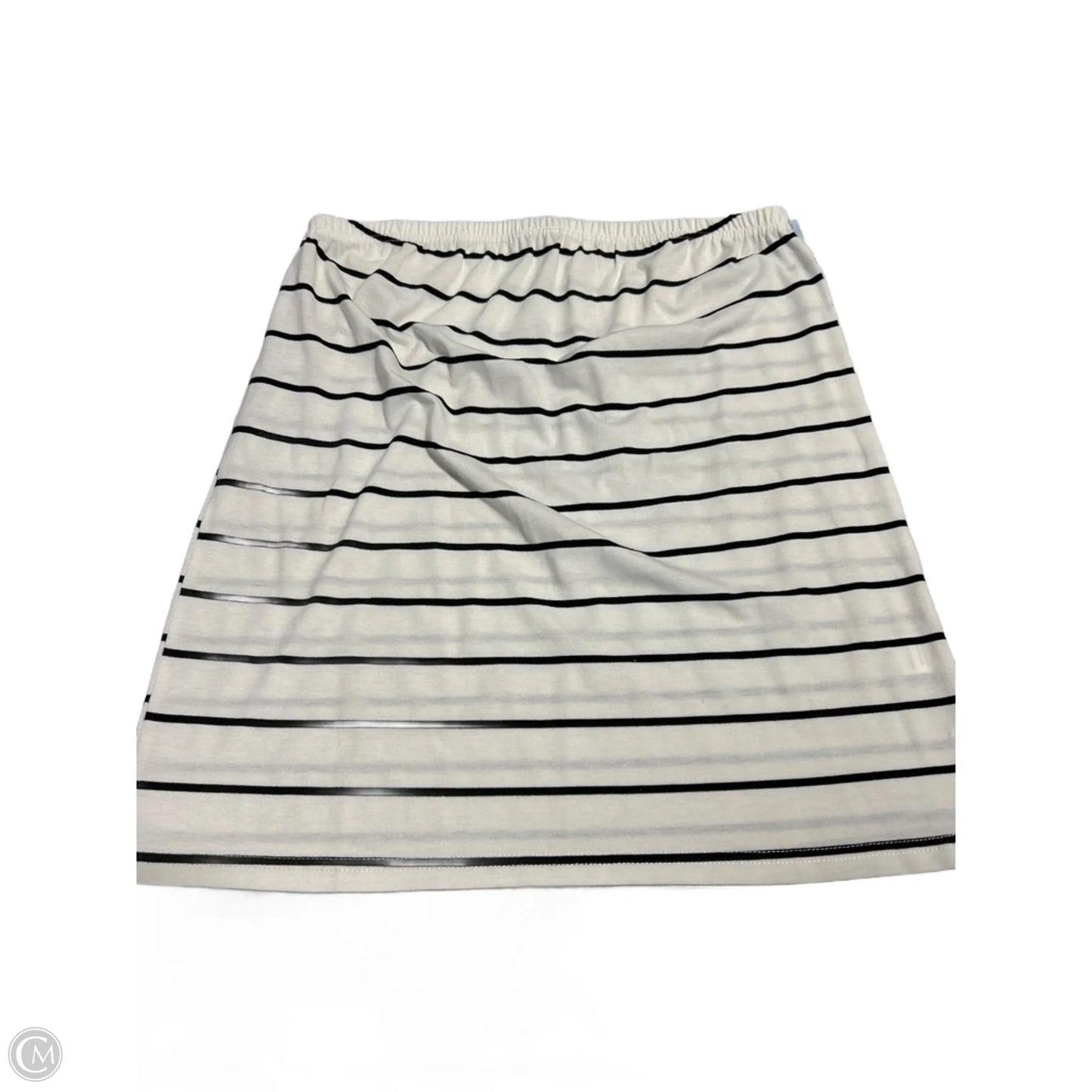Skirt Midi By Cme In Striped Pattern, Size: Xl
