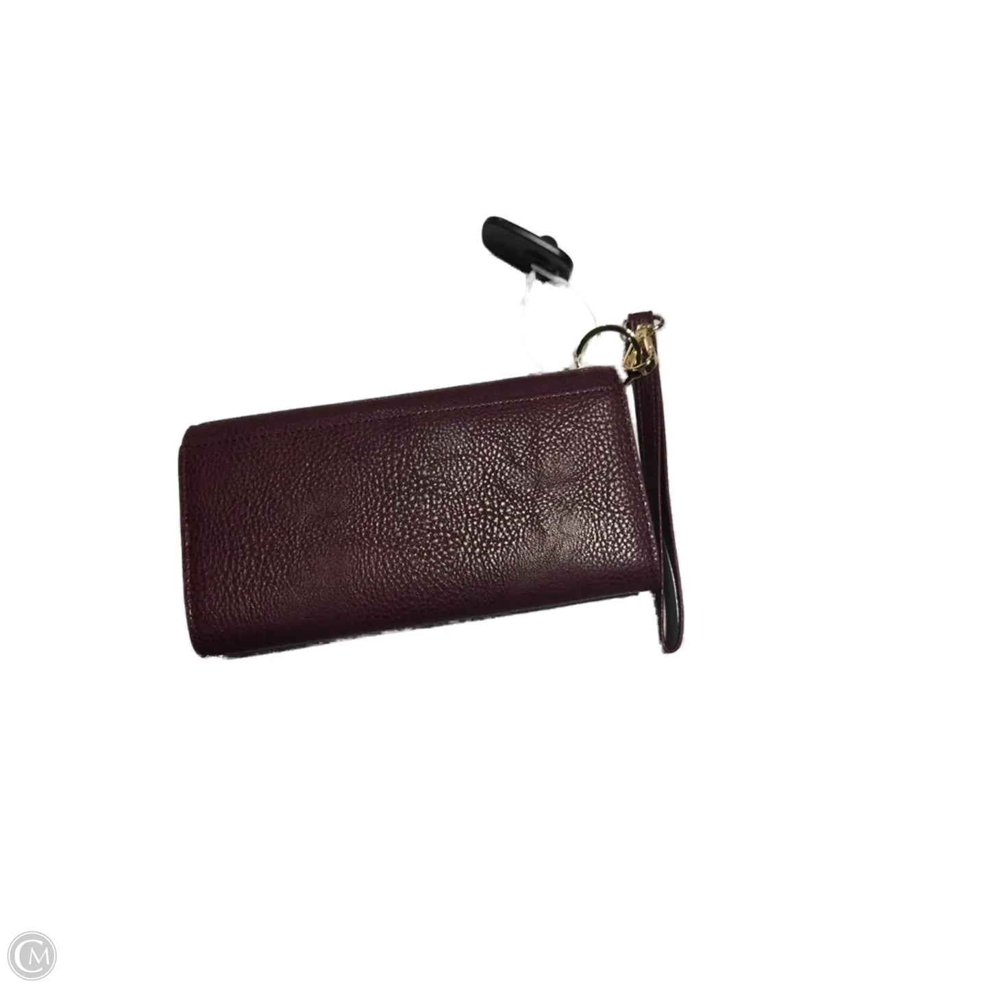 Top Short Sleeve Basic By Cme In Maroon, Size: S