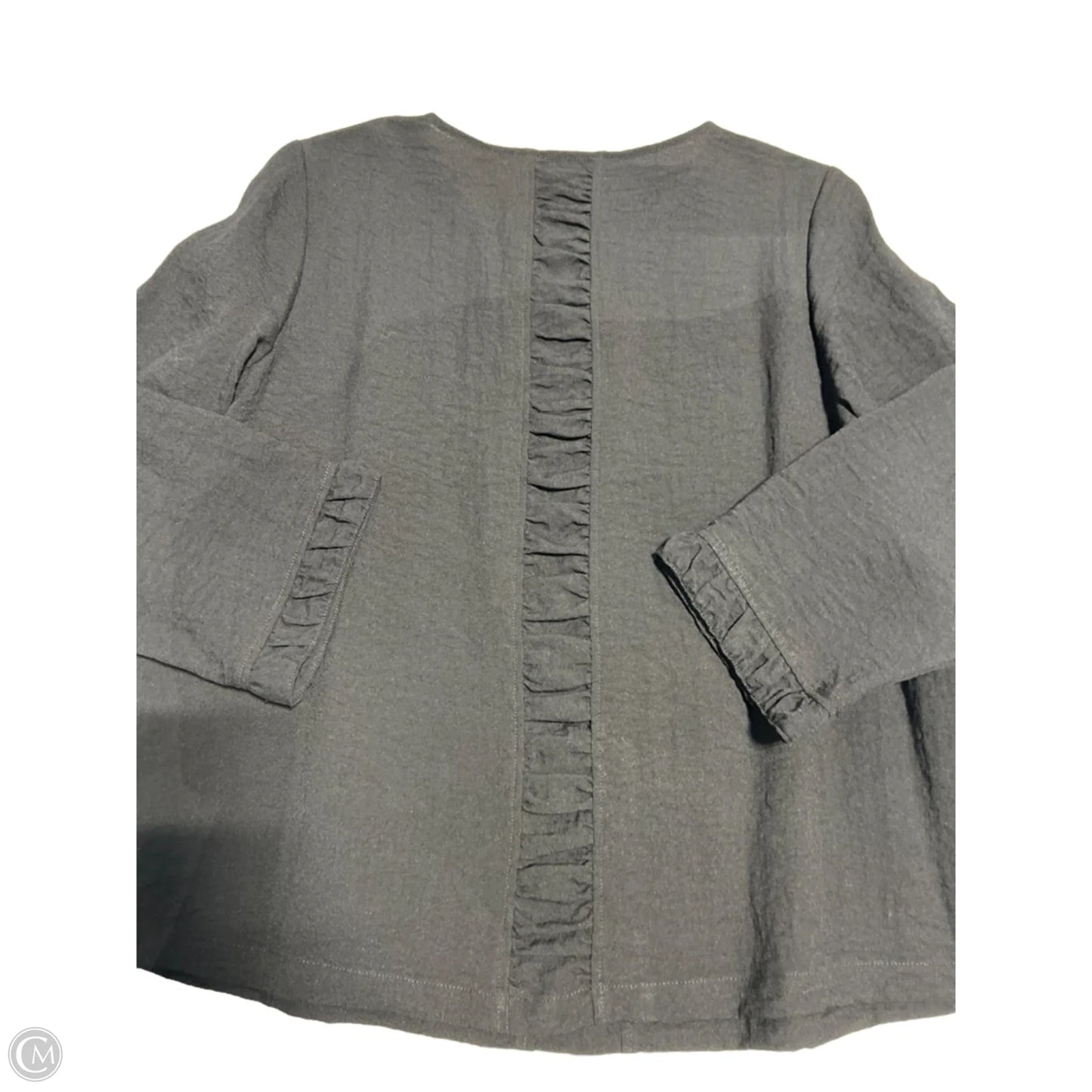 Top Long Sleeve By Habitat In Black, Size: S