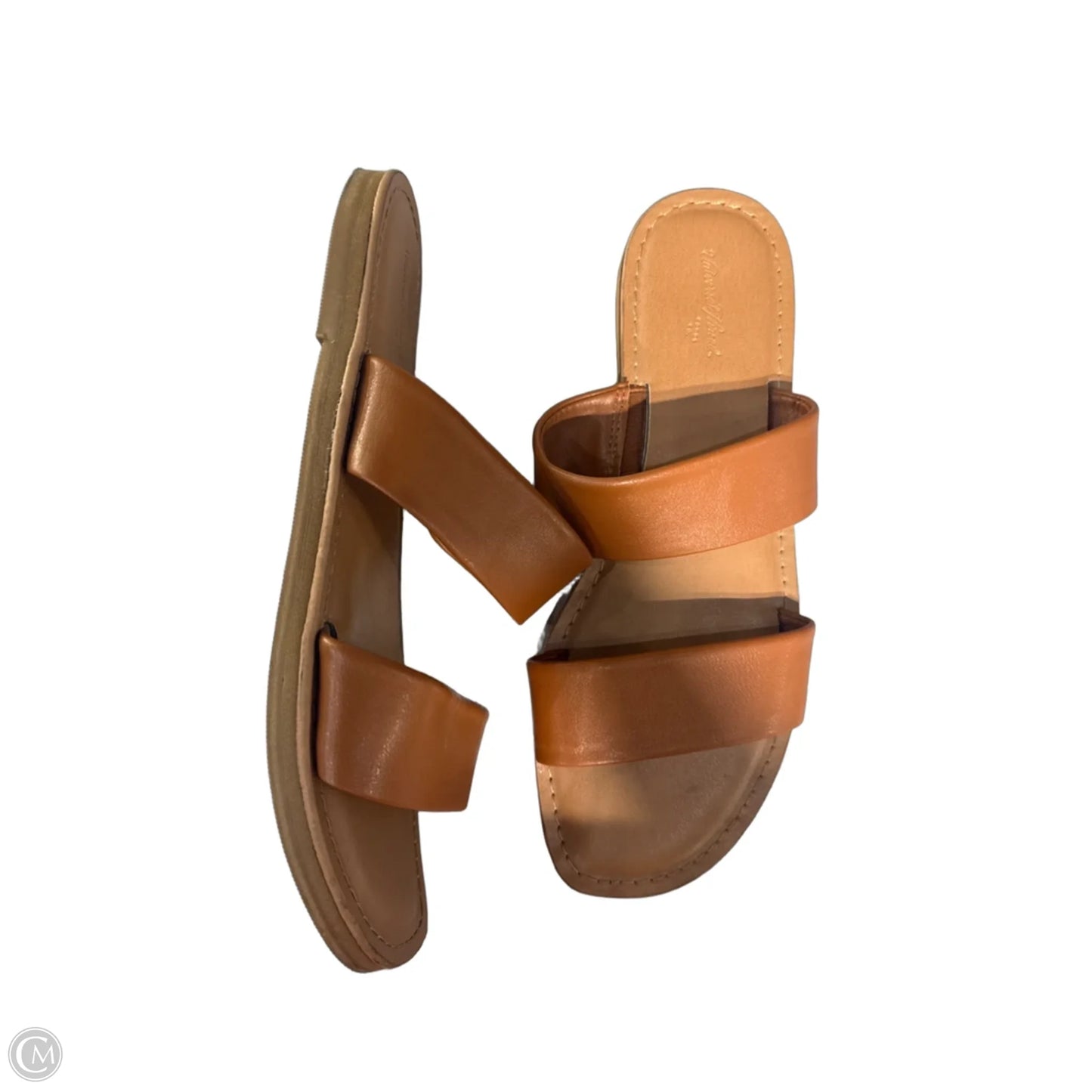 Sandals Flats By Universal Thread In Brown, Size: 8.5