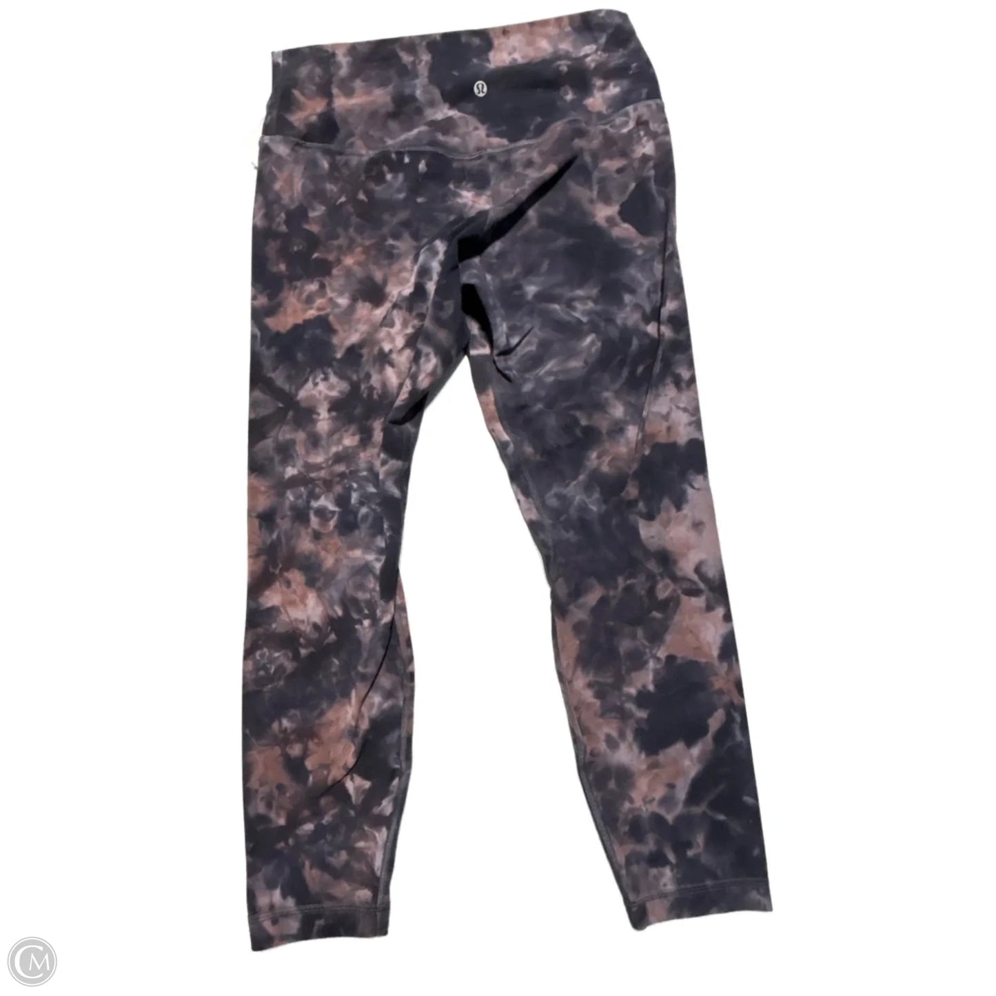 Athletic Leggings By Lululemon In Multi-colored, Size: 12
