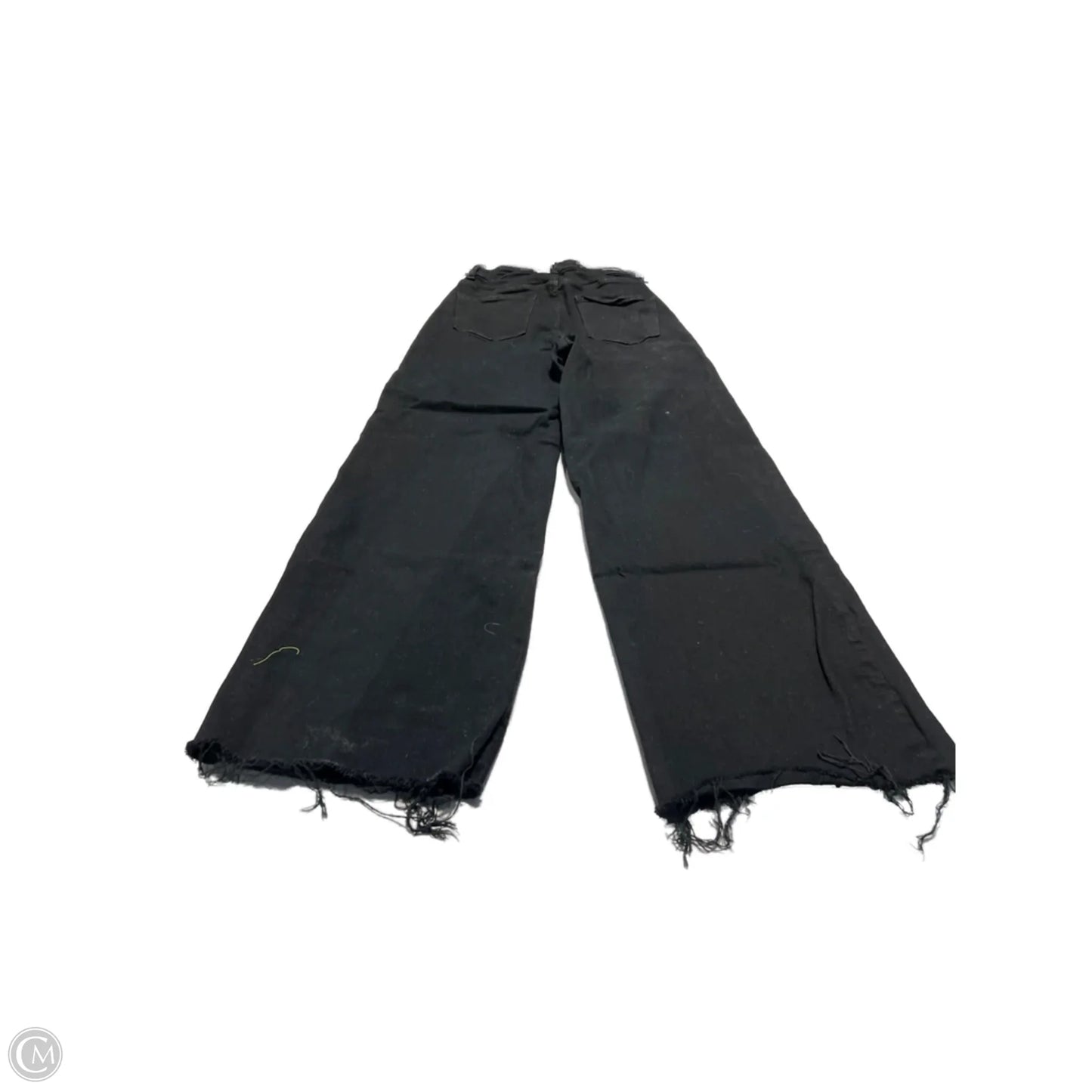 Jeans Wide Leg By Pink Lily In Black, Size: 2