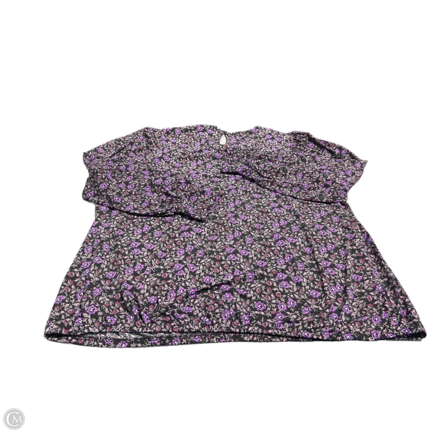 Top Long Sleeve By Lane Bryant In Floral Print, Size: 3x