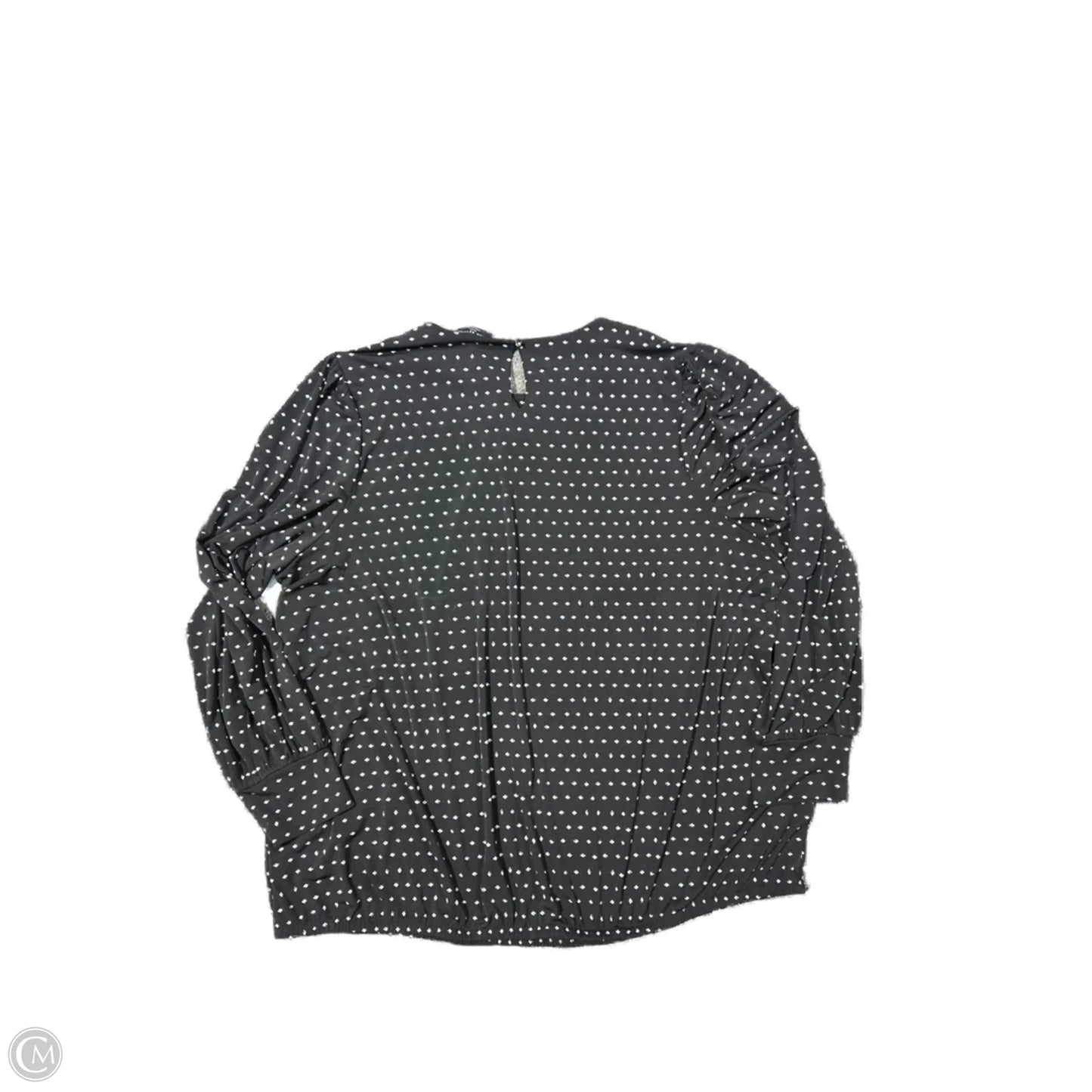 Top 3/4 Sleeve By Lane Bryant In Black & White, Size: 3x