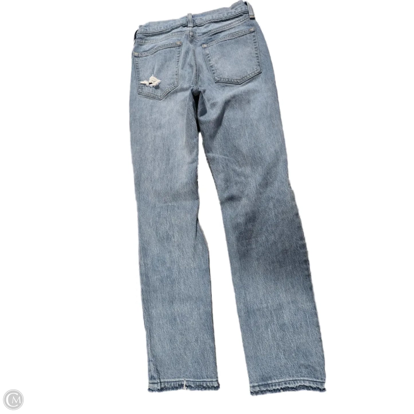 Jeans Straight By Gap In Blue Denim, Size: 2