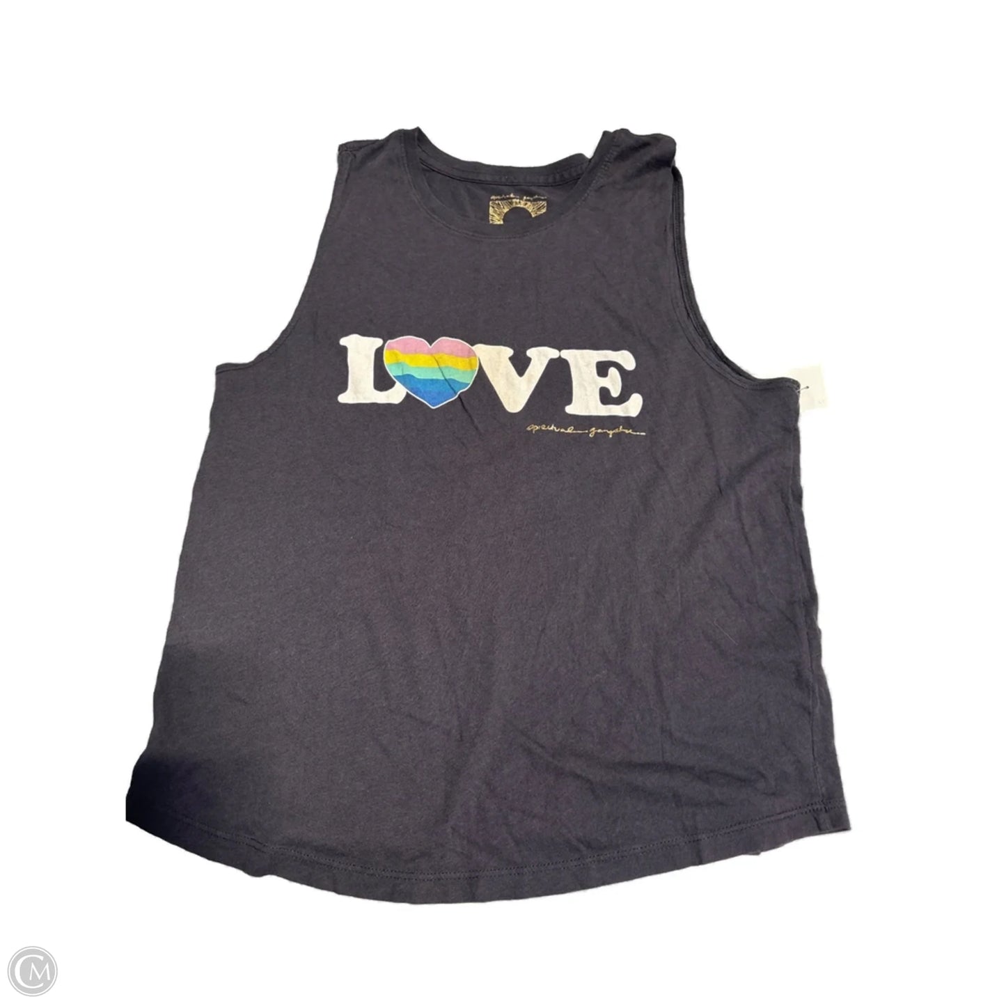 Tank Top By Spiritual Gangster In Black, Size: M