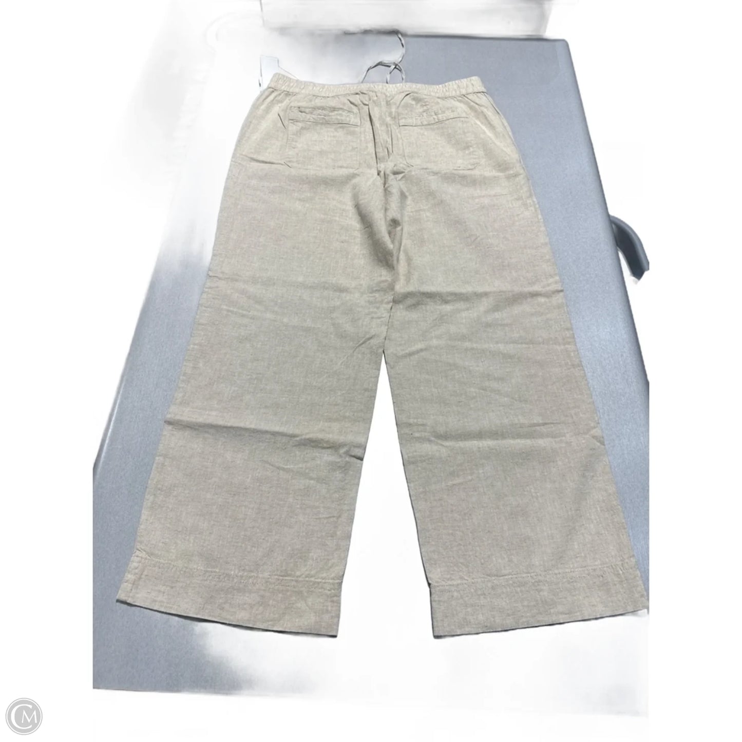 Pants Linen By Talbots In Beige, Size: 12p