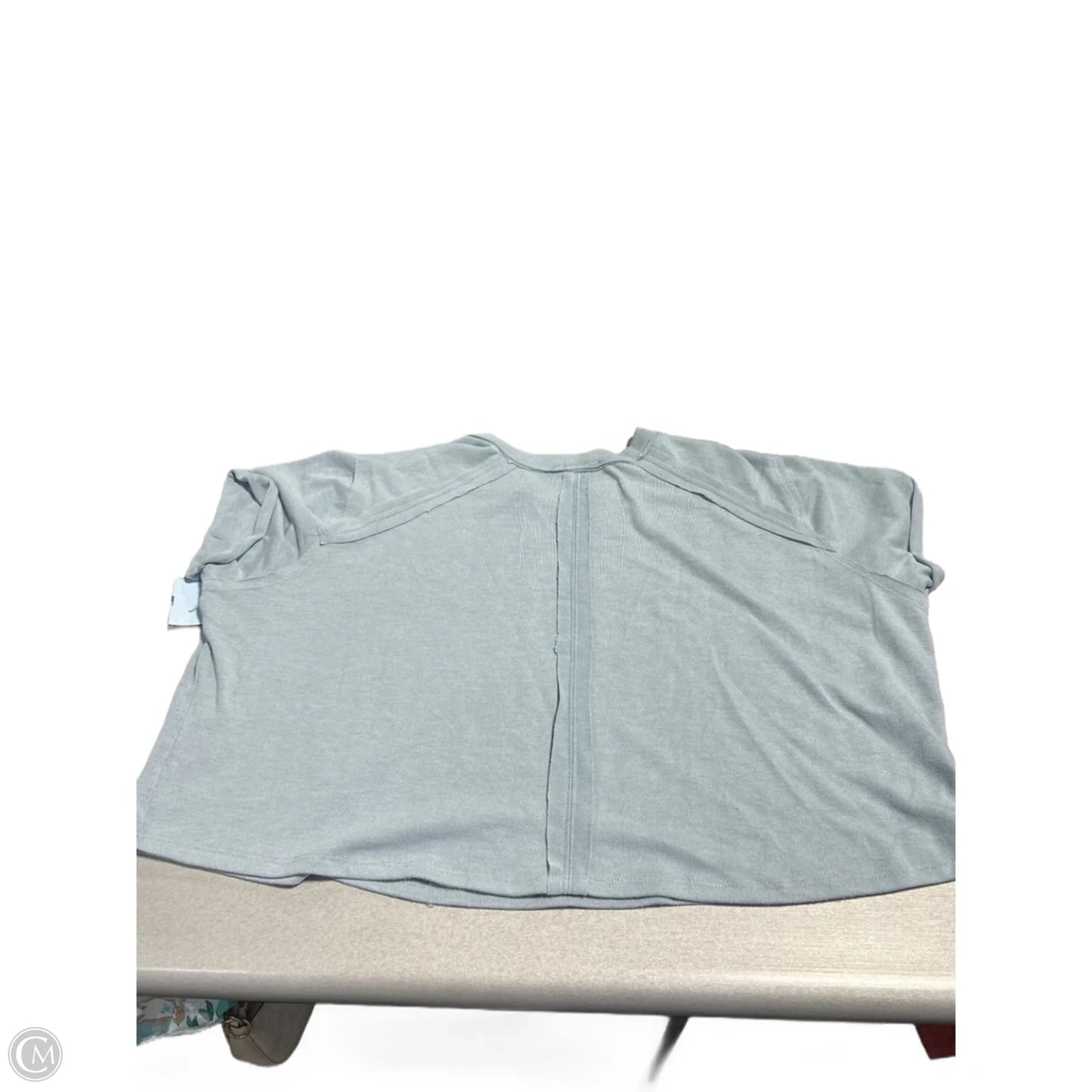 Top Short Sleeve Basic By Aerie In Blue, Size: S