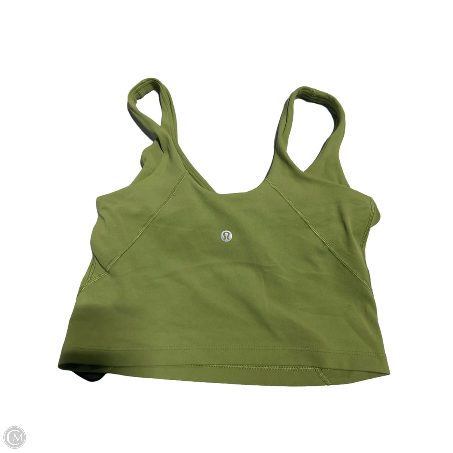 Athletic Tank Top By Lululemon In Green, Size: M