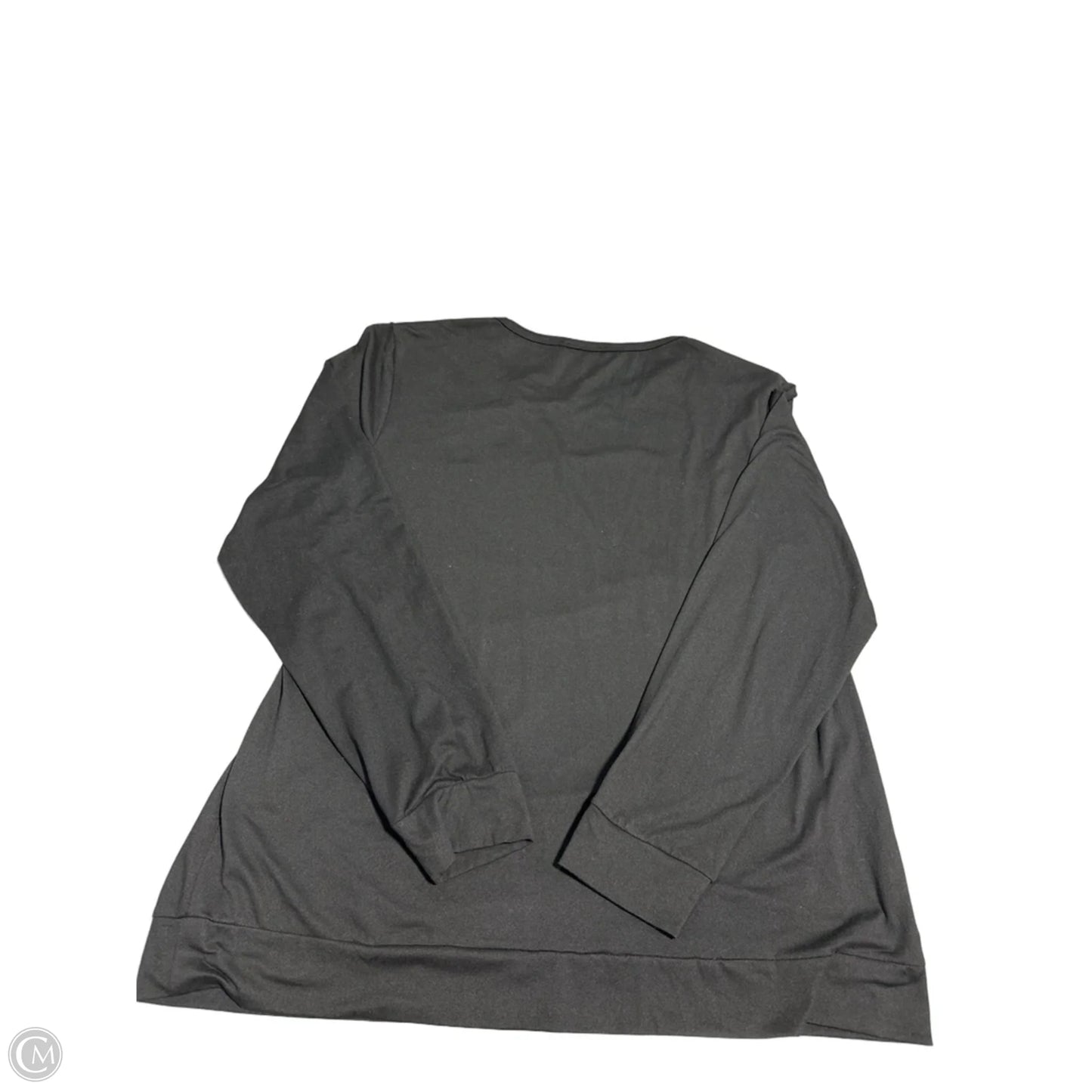 Top Long Sleeve By Ekouaer In Black, Size: Xl