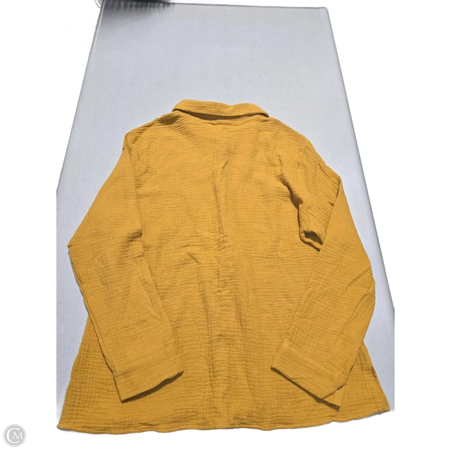 Top 2pc Long Sleeve By Nordstrom In Yellow, Size: L
