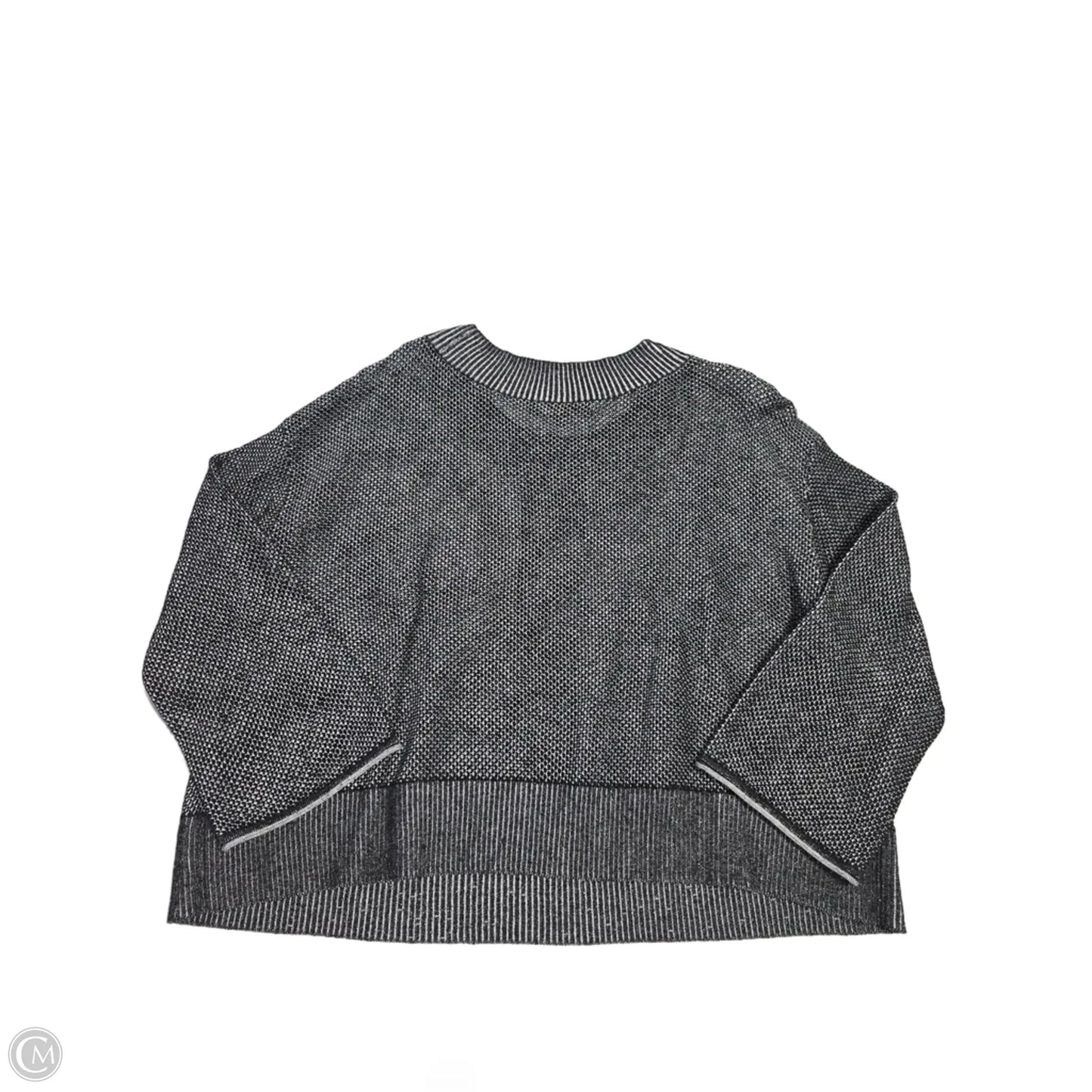 Sweater By Habitat In Black & White, Size: L