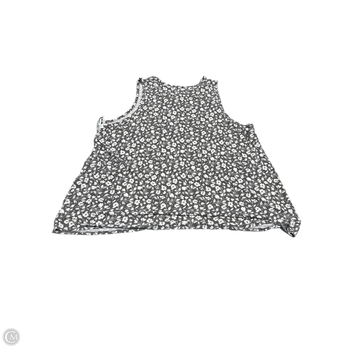 Tank Top By Old Navy In Grey & White, Size: Xxl