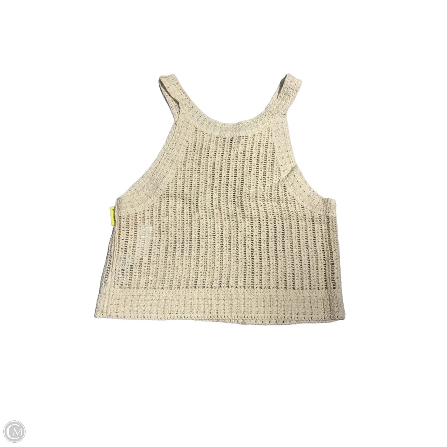 Tank Top By Massimo Dutti In Tan, Size: Xs