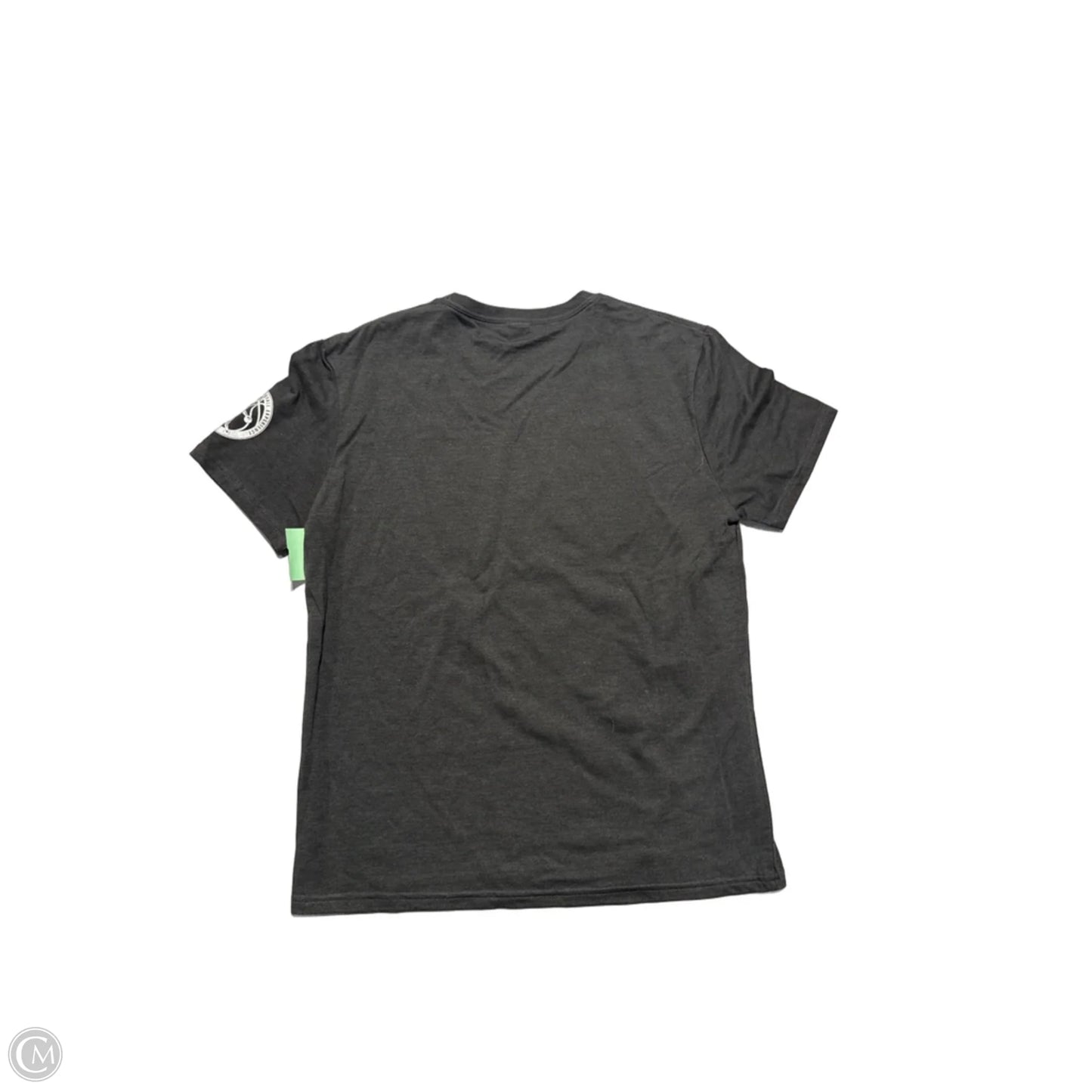Top Short Sleeve By Cme In Grey, Size: S