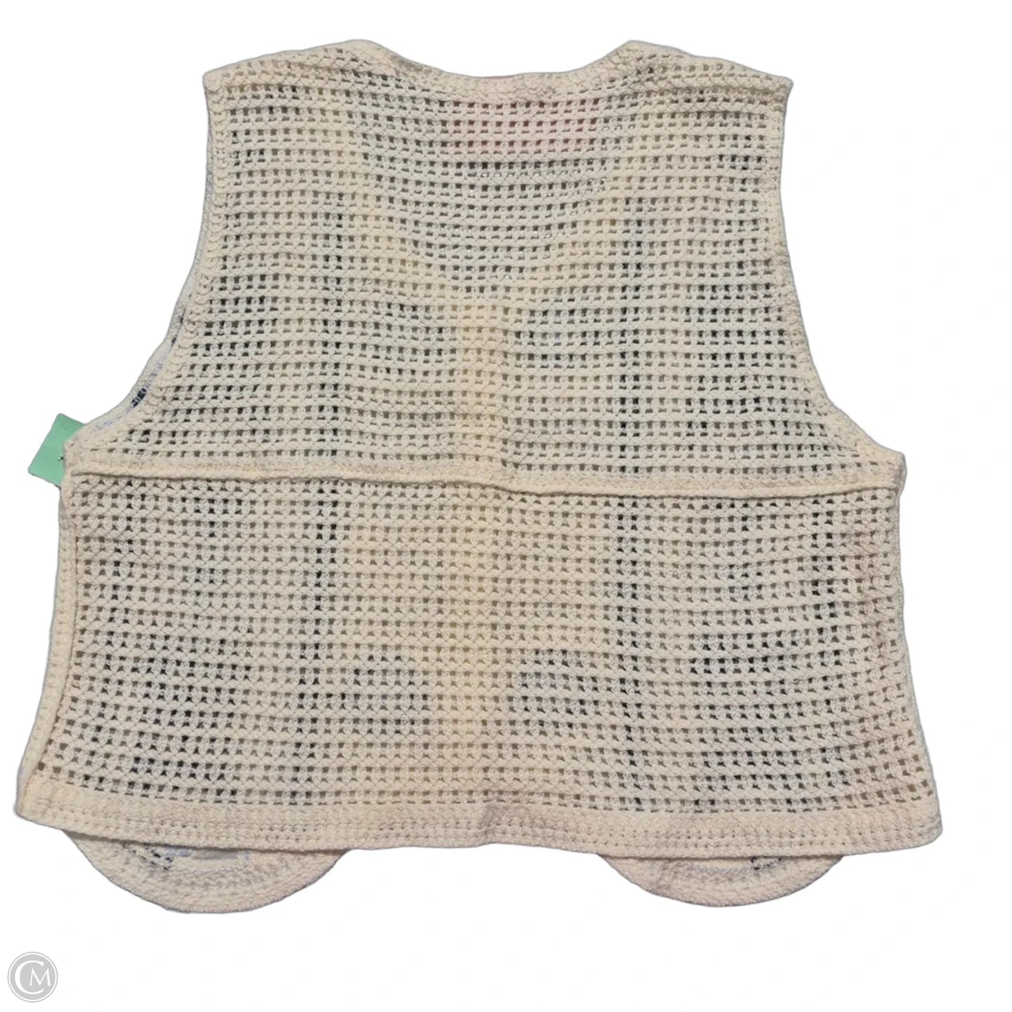 Vest Other By Cmc In Cream, Size: Osfm