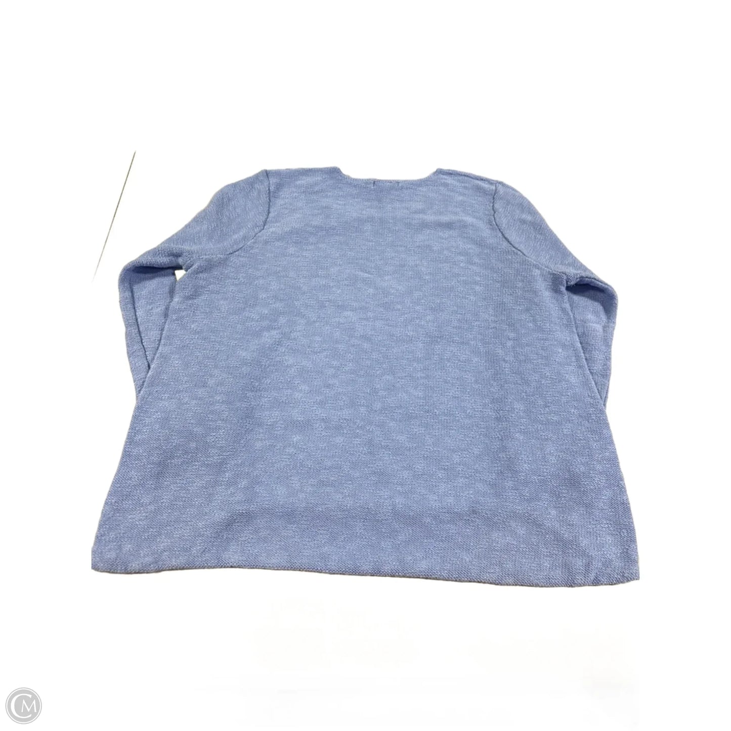 Top Long Sleeve By Cmb In Blue, Size: S