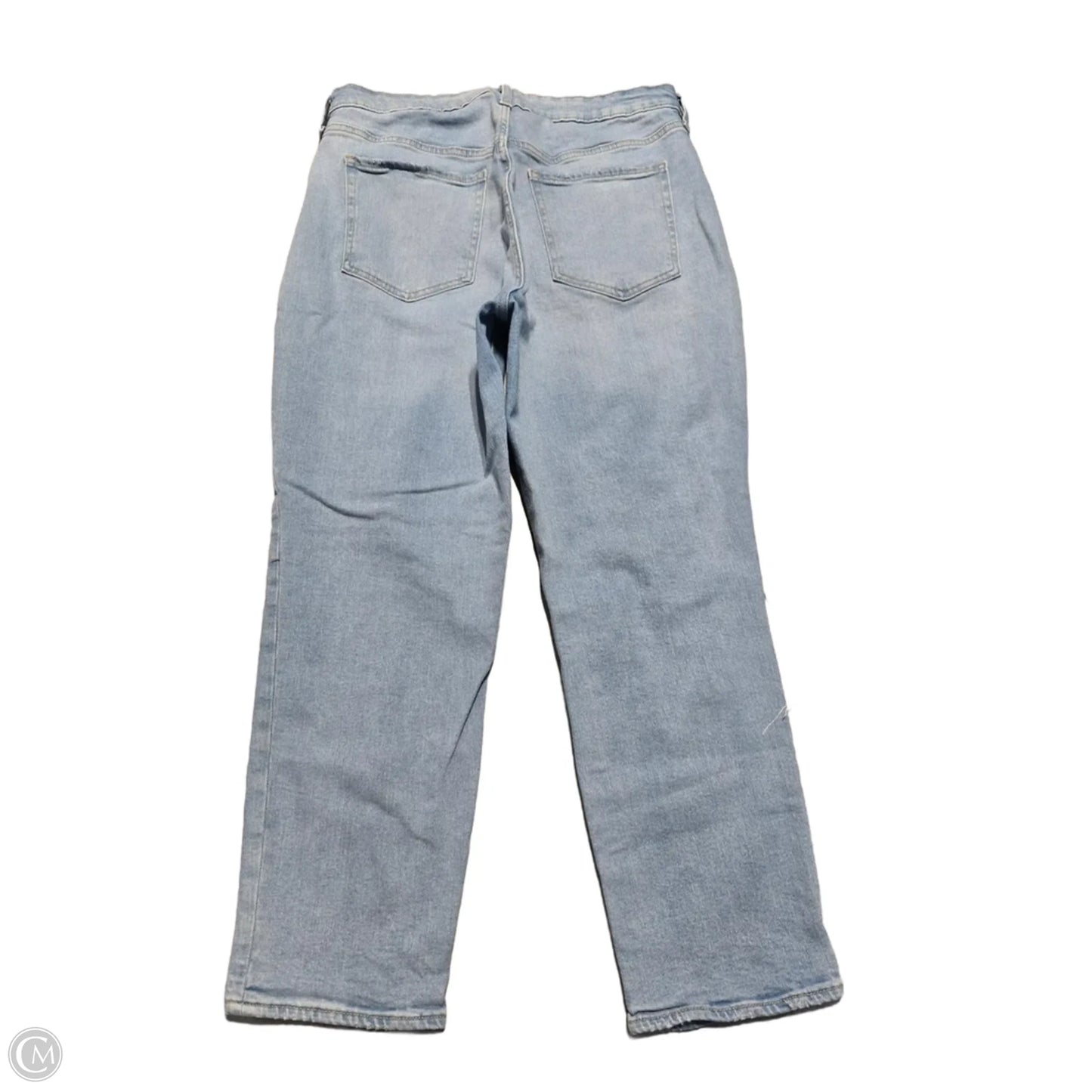 Jeans Straight By Old Navy In Blue Denim, Size: 14