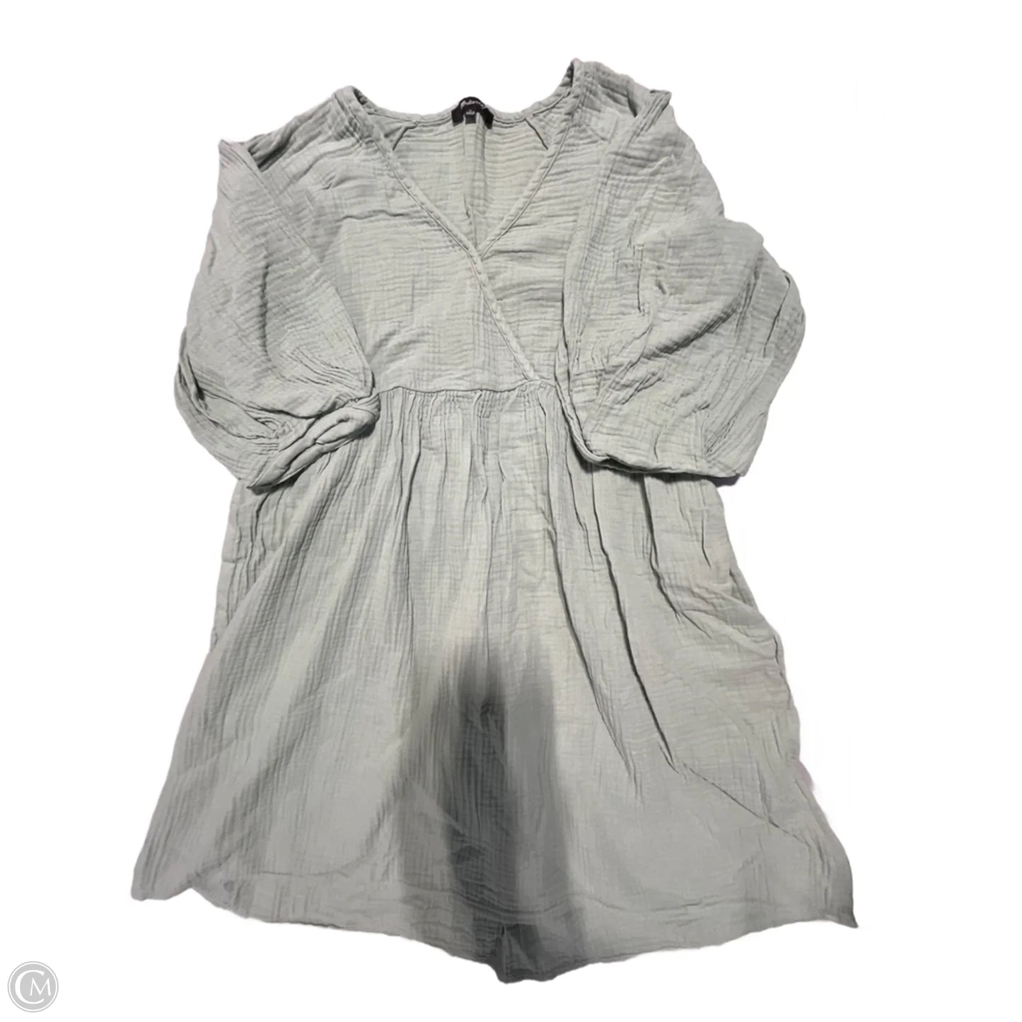 Dress Casual Midi By Cmb In Green, Size: L