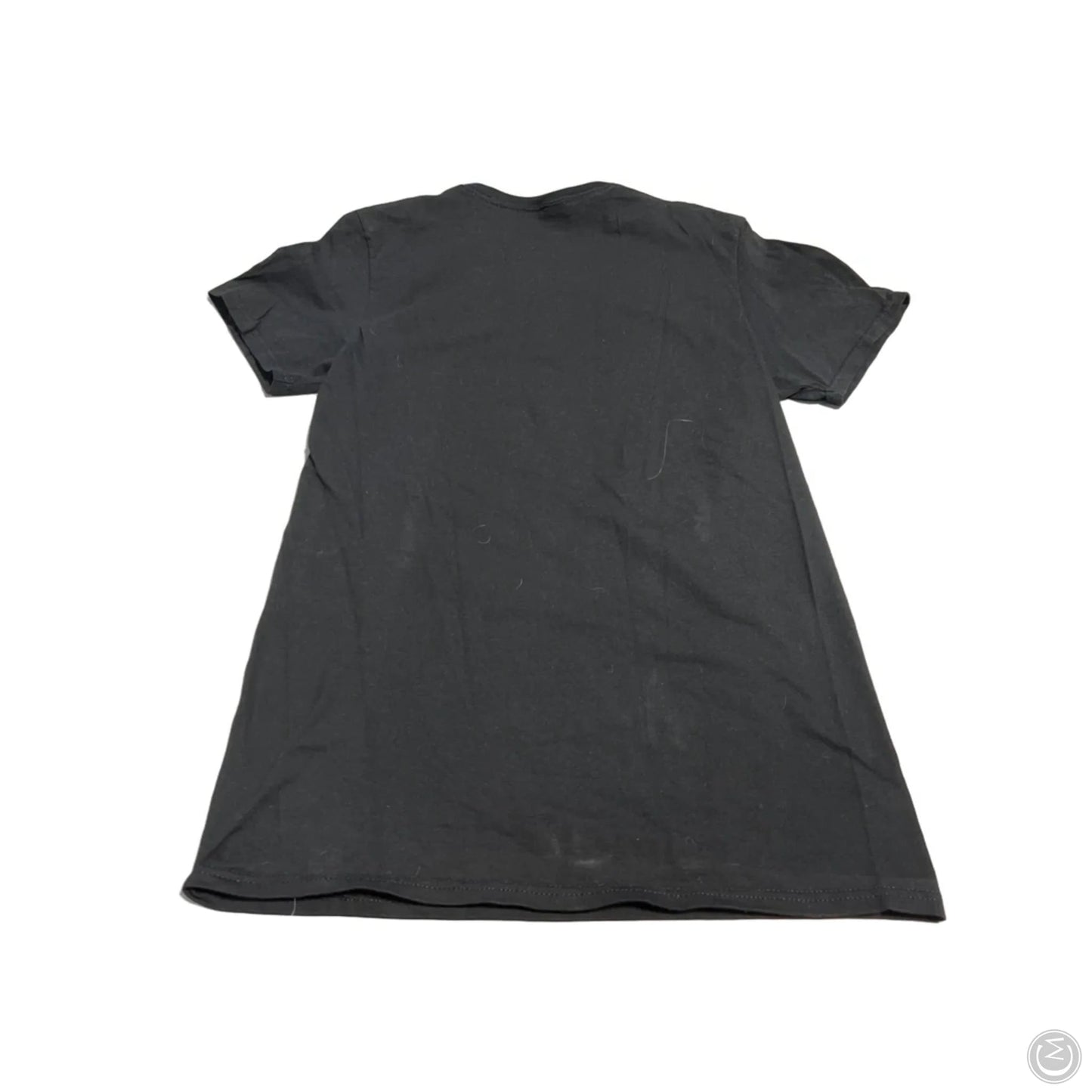 Top Short Sleeve By Fruit Of The Loom In Black, Size: S