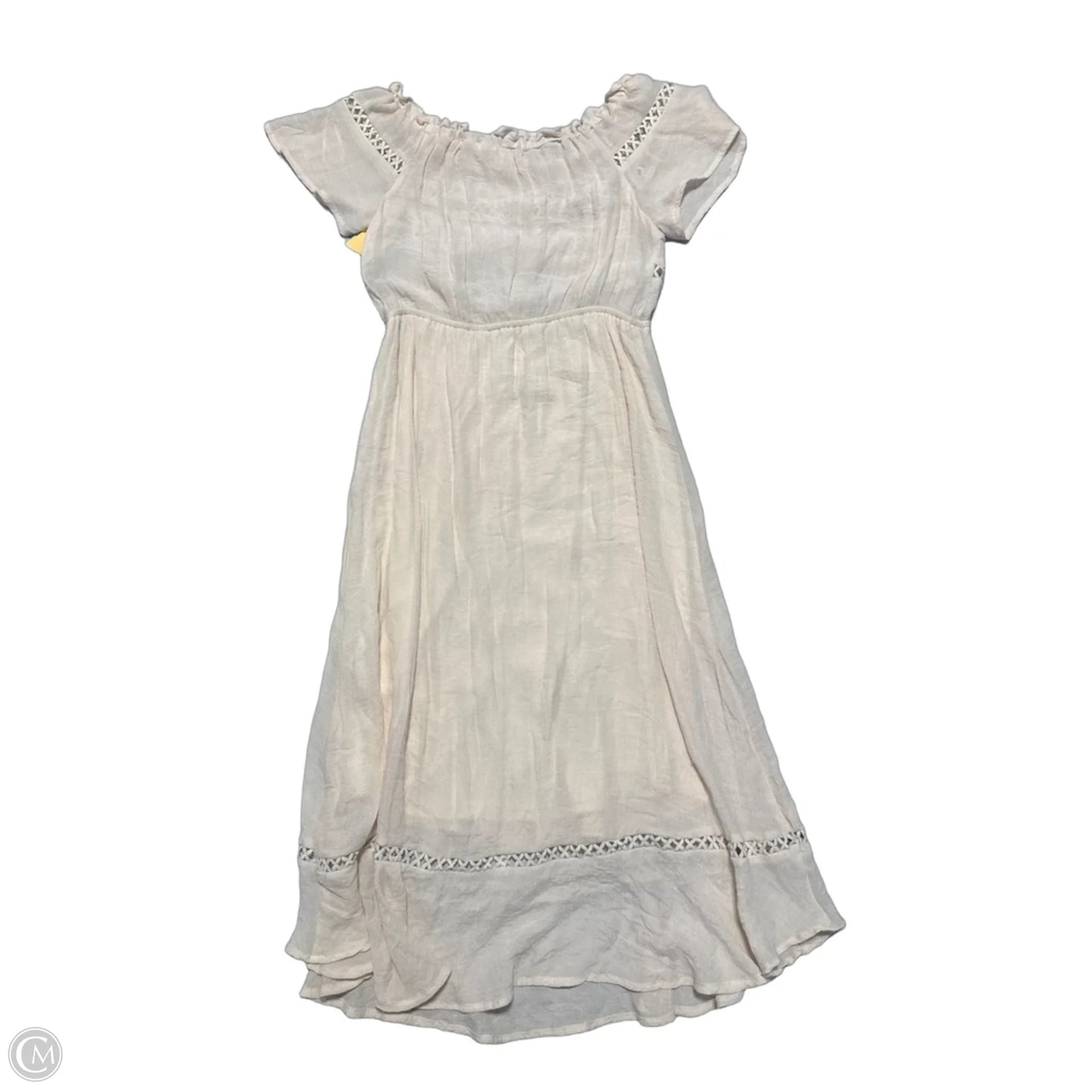 Dress Casual Maxi By Blu Pepper In Tan, Size: M