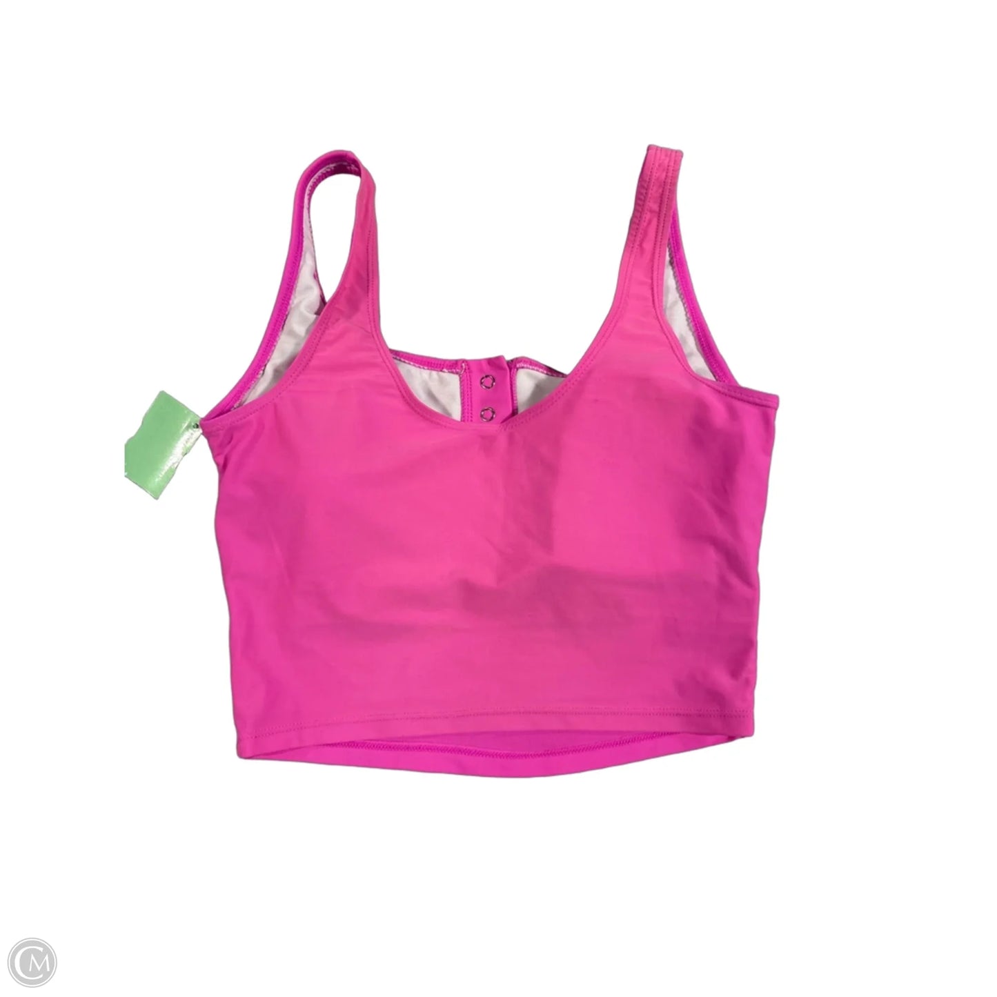 Swimsuit Top By Cme In Pink, Size: S