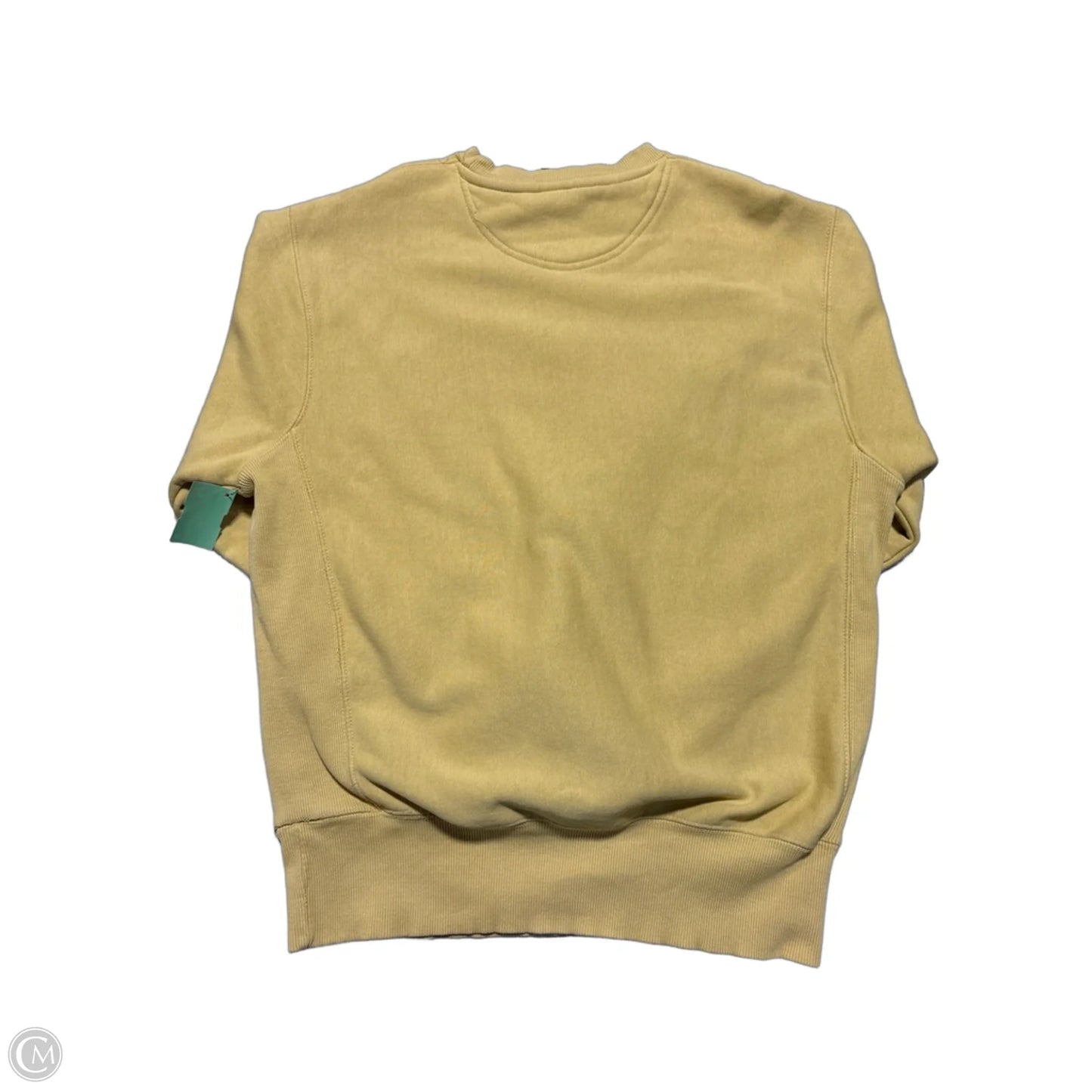 Top Long Sleeve By Signature Collection In Yellow, Size: S