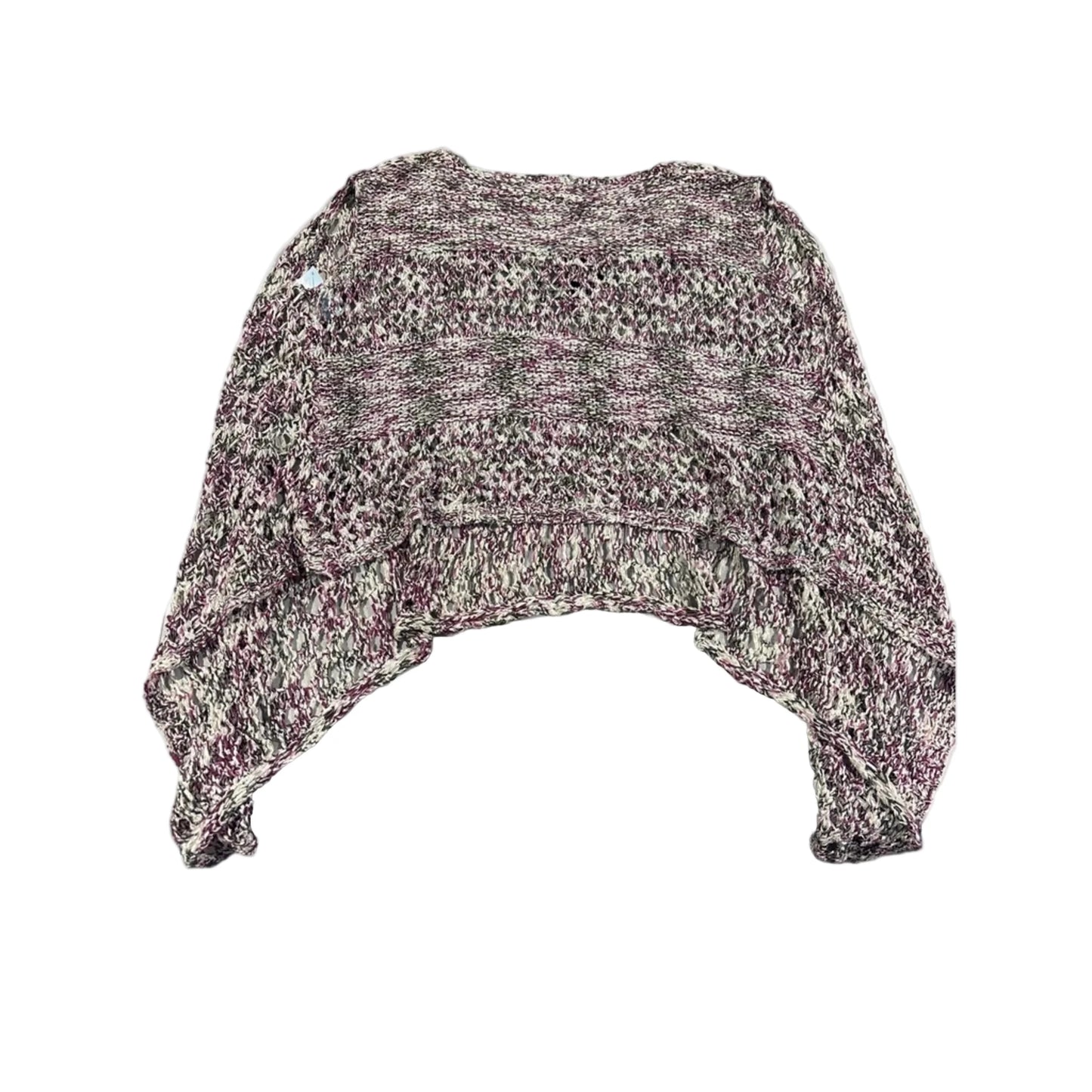 Sweater By Vertigo In Green & Purple, Size: M