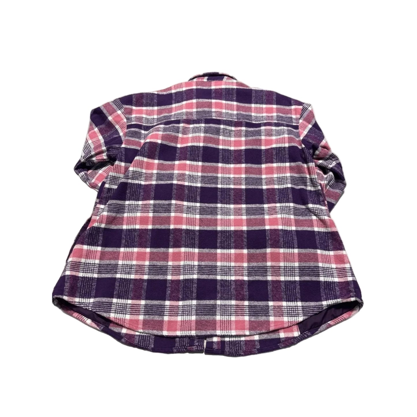 Jacket Fleece By Lane Bryant In Purple, Size: 14