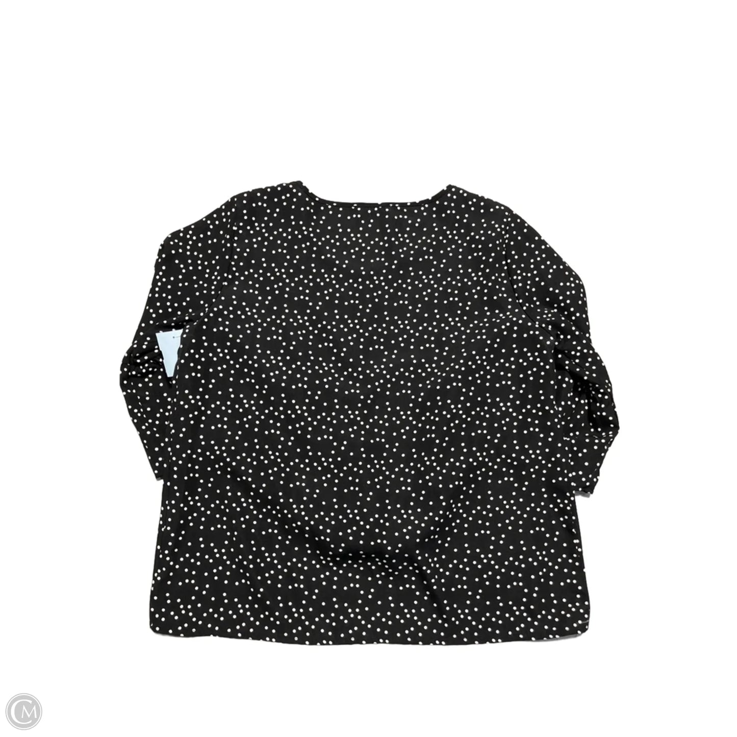 Top Long Sleeve By Les Amis In Black, Size: S