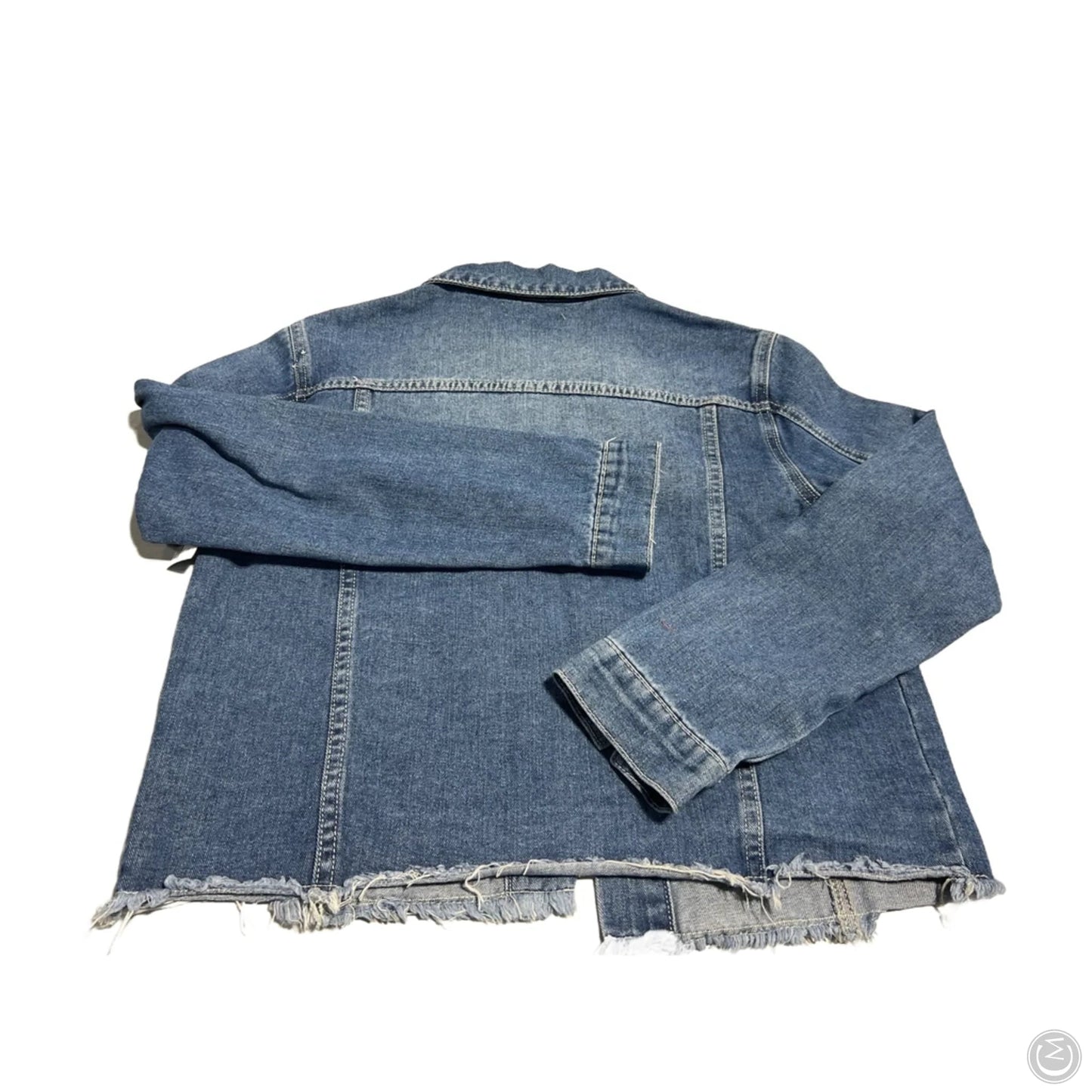 Jacket Denim By Cmb In Blue Denim, Size: S