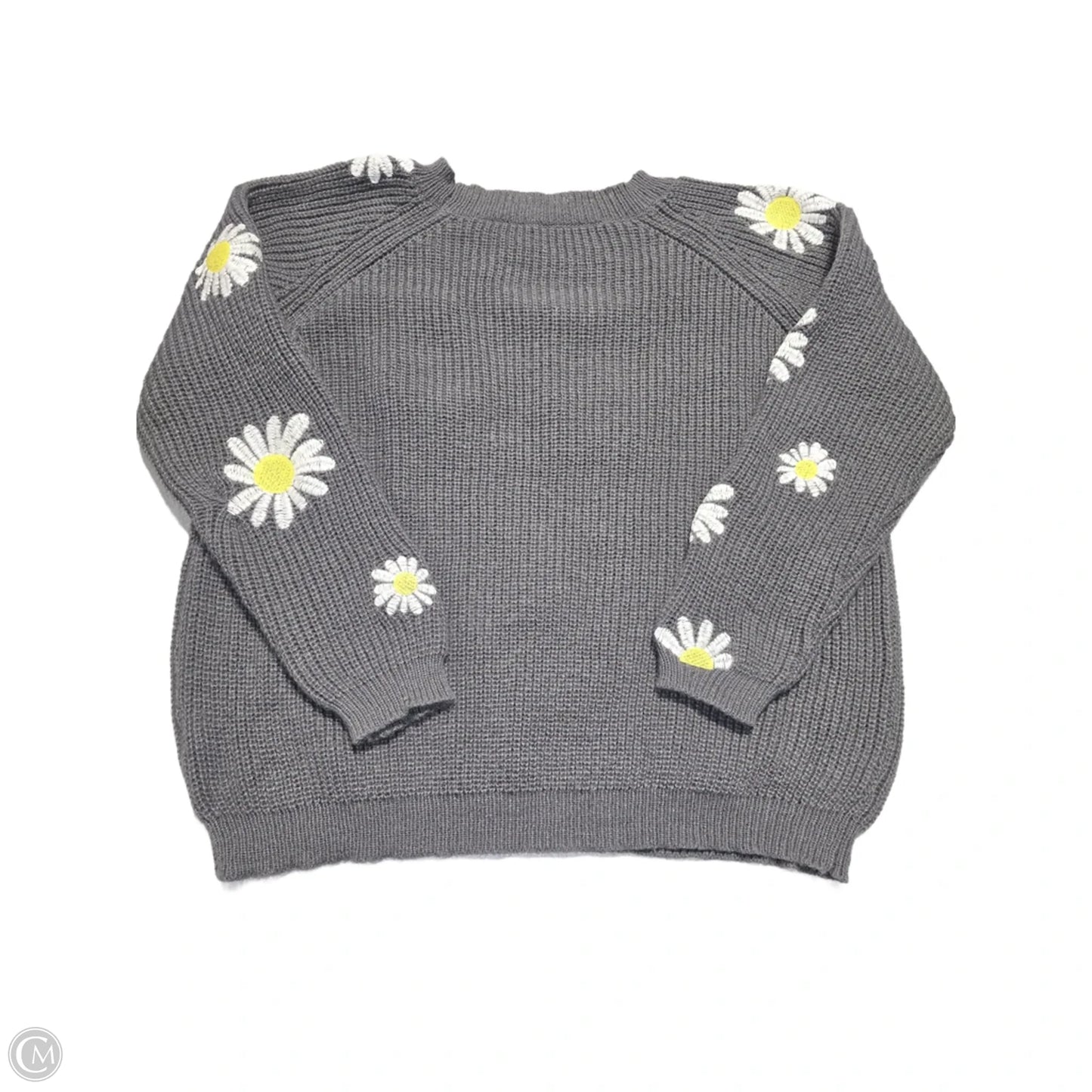 Sweater By Cmb In Grey, Size: 2x