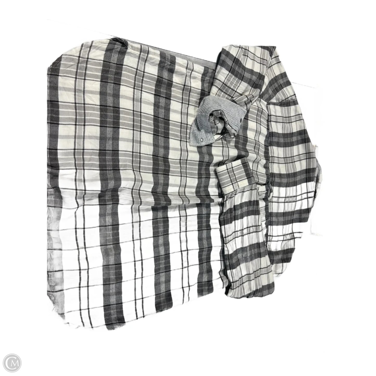 Top Long Sleeve By American Eagle In White, Size: S