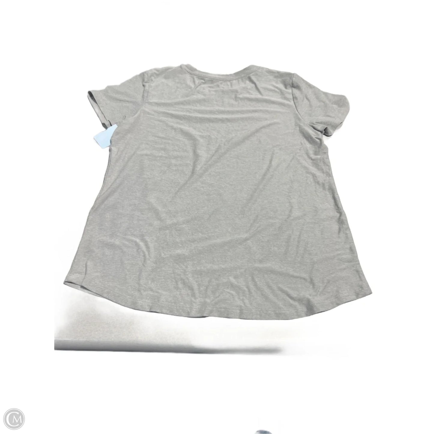 Top Short Sleeve By Jockey In Grey, Size: M