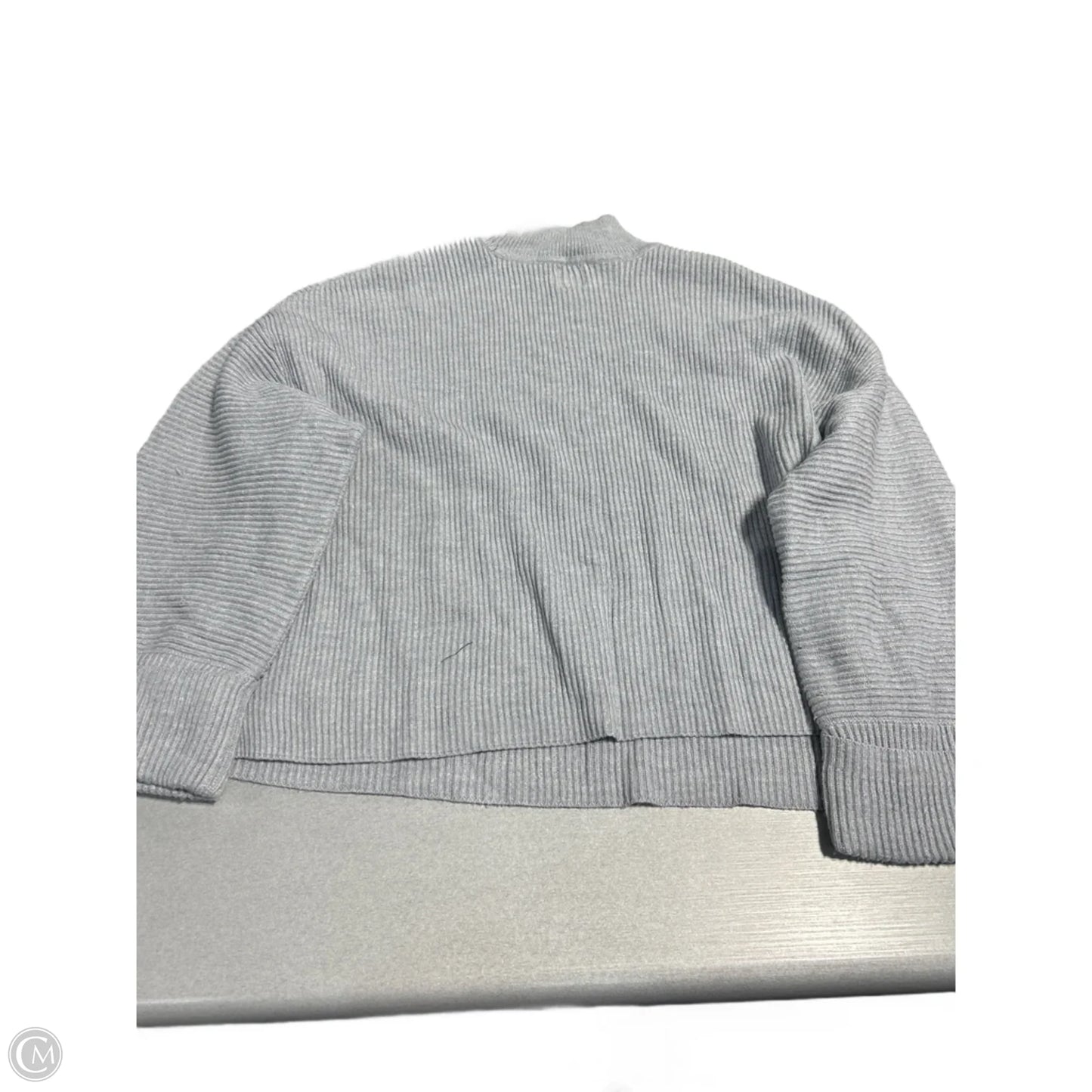Sweater By Worthington In Grey, Size: L