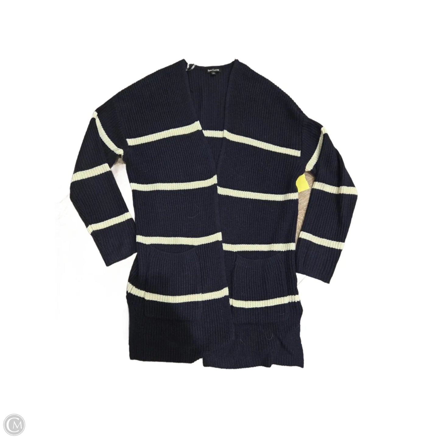Cardigan By Pink Clover In Navy, Size: L