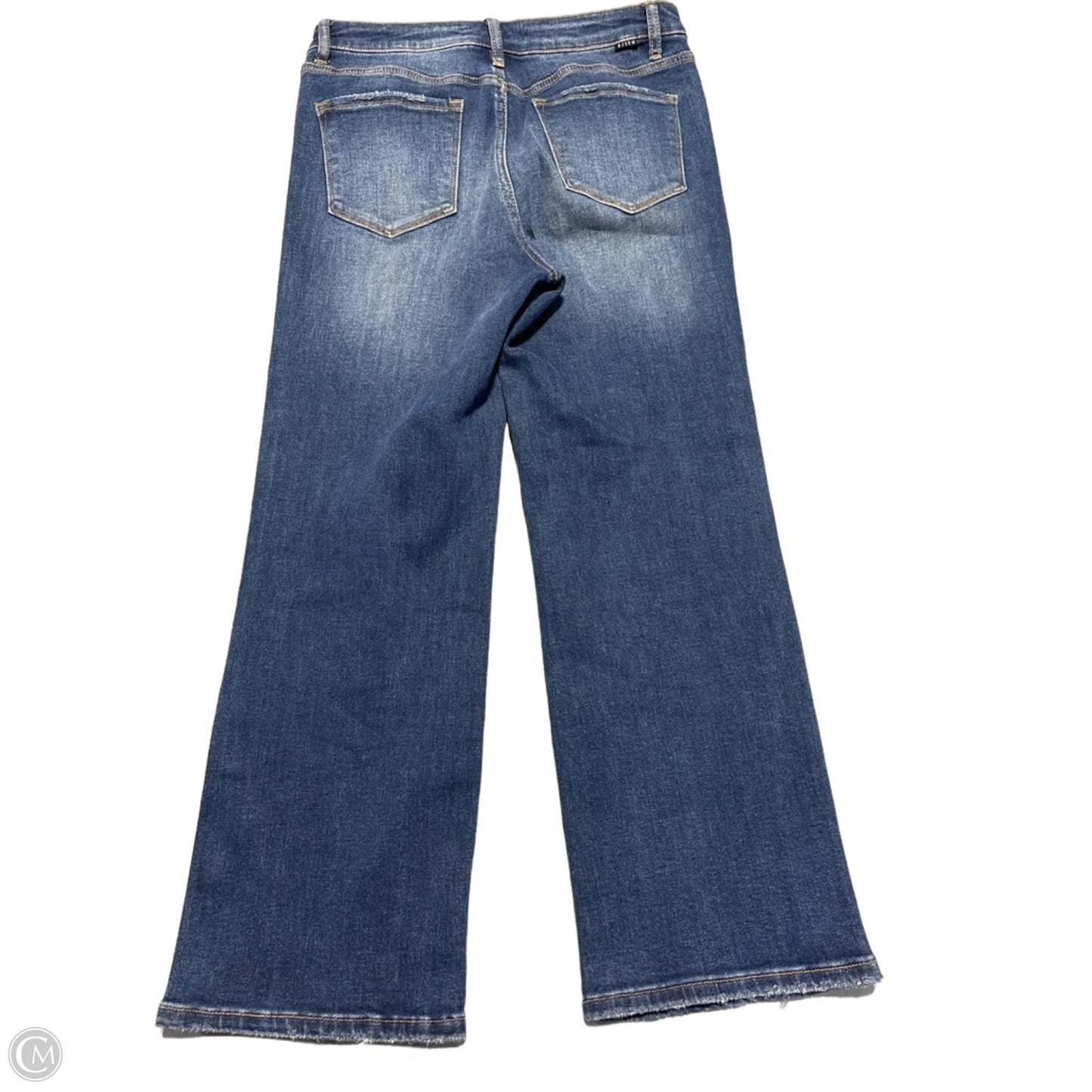 Jeans Straight By Risen In Blue Denim, Size: 12