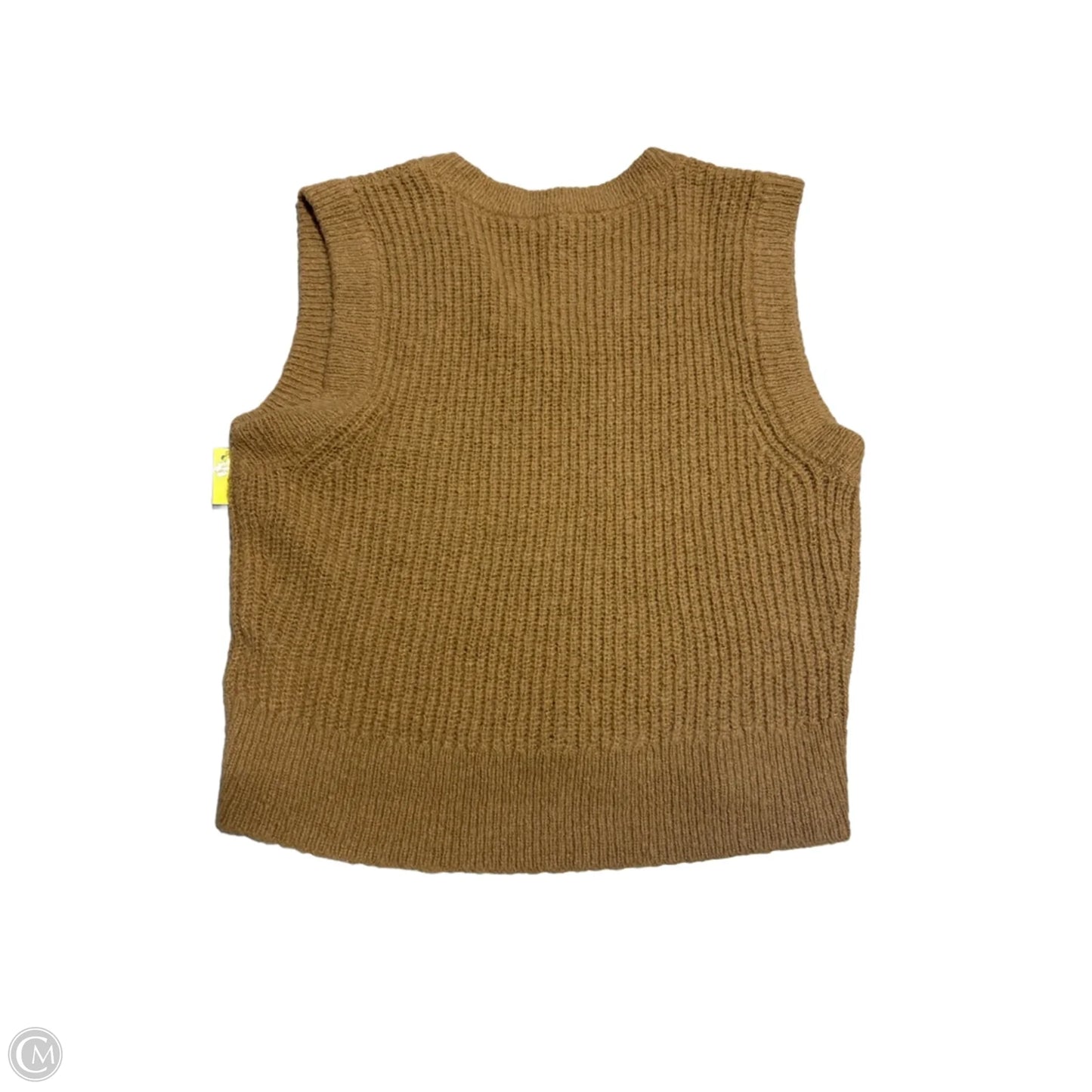 Vest Sweater By Madewell In Brown, Size: M