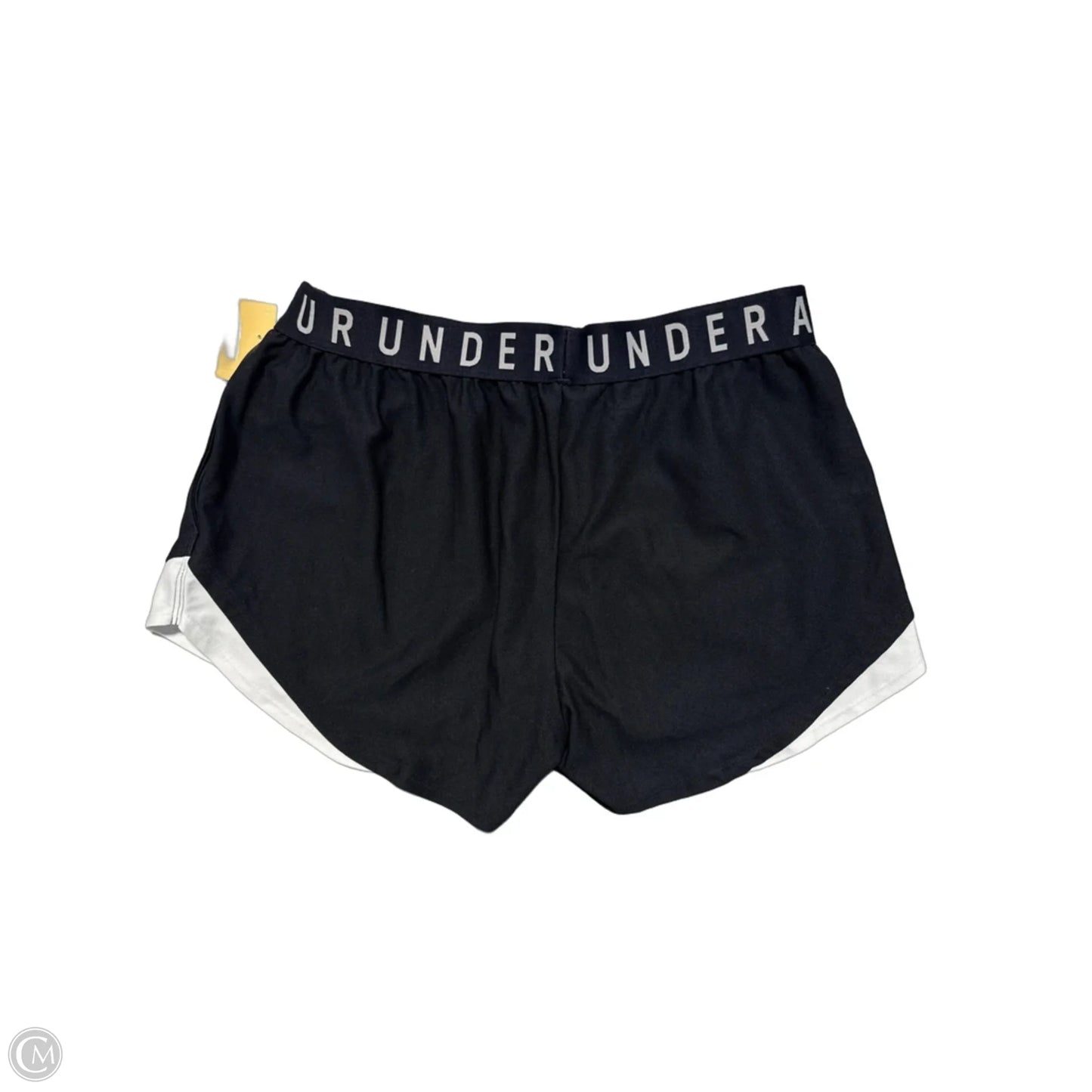 Athletic Shorts By Under Armour In Black & White, Size: M