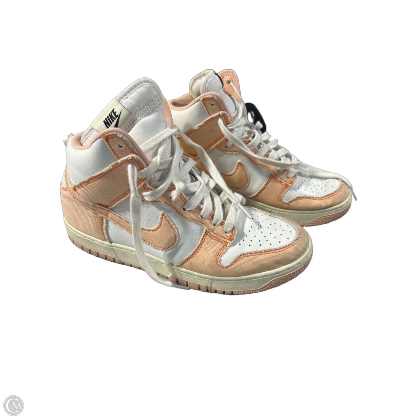 Shoes Sneakers By Nike In Orange, Size: 10