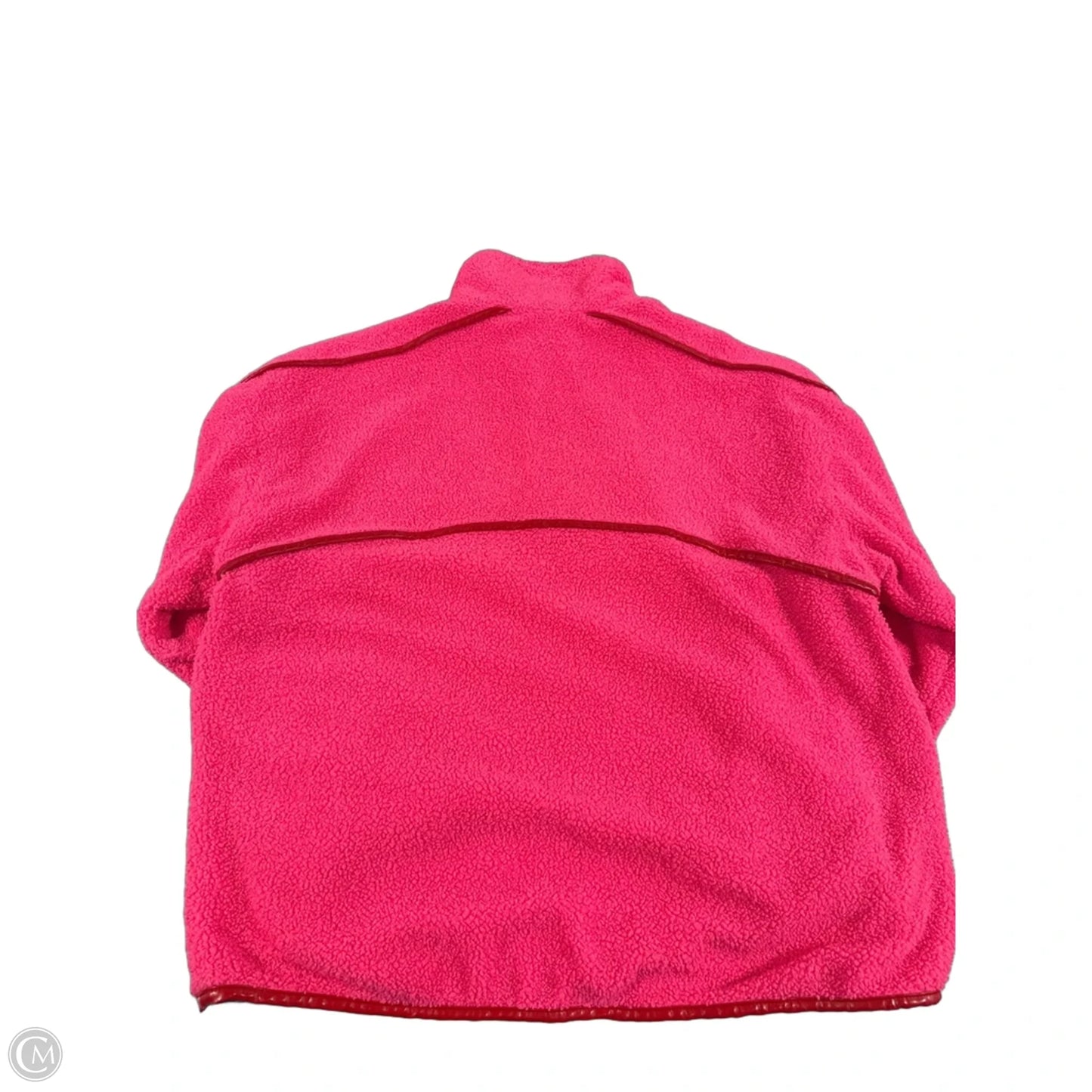 Jacket Faux Fur & Sherpa By Tcec In Pink, Size: L