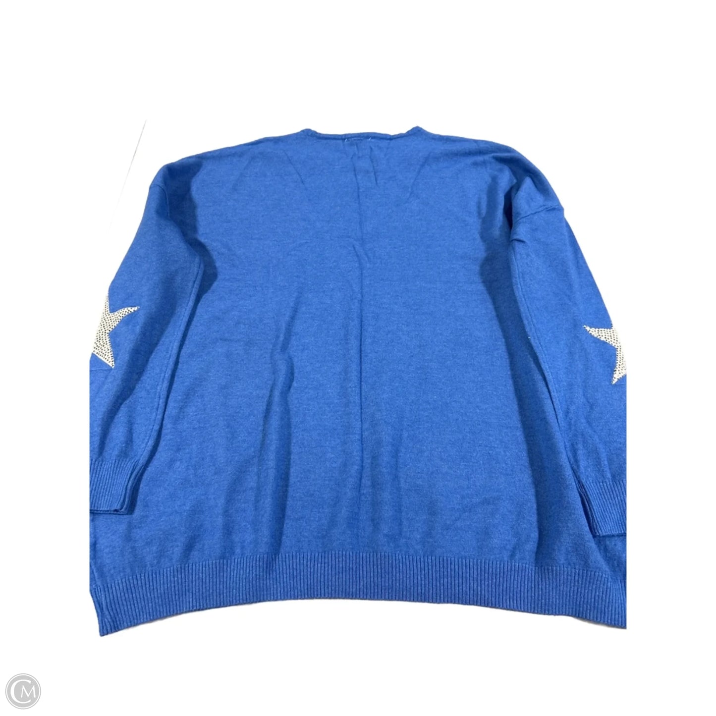 Sweater By Elan In Blue, Size: S