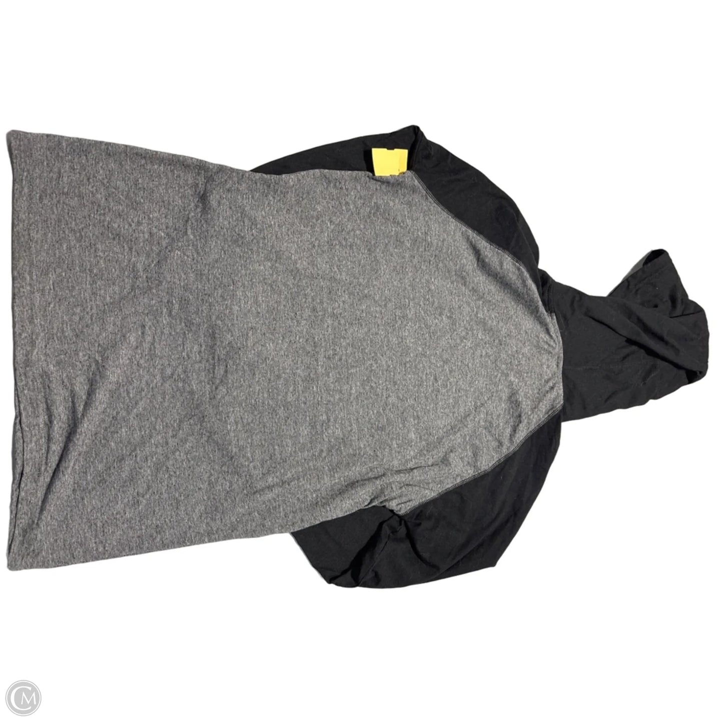 Top Long Sleeve By Cmc In Grey, Size: M