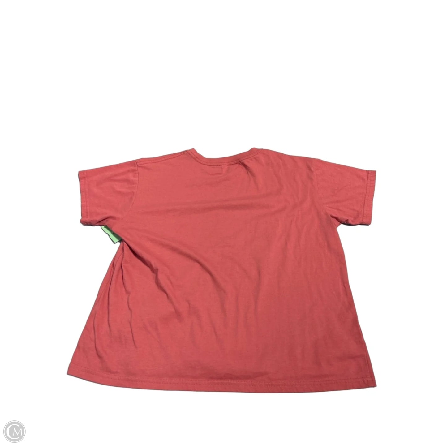 Top Short Sleeve Basic By Mighty Fine In Red, Size: M