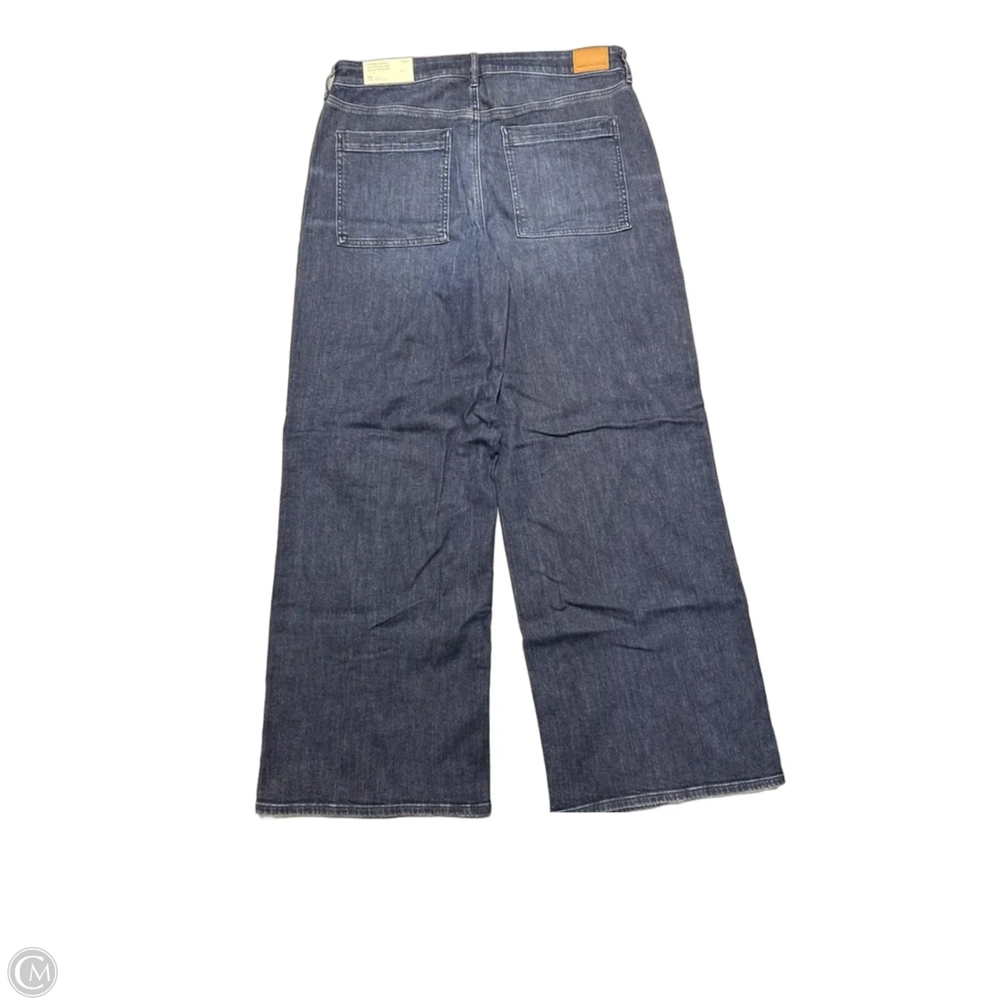 Jeans Wide Leg By American Eagle In Blue, Size: 16