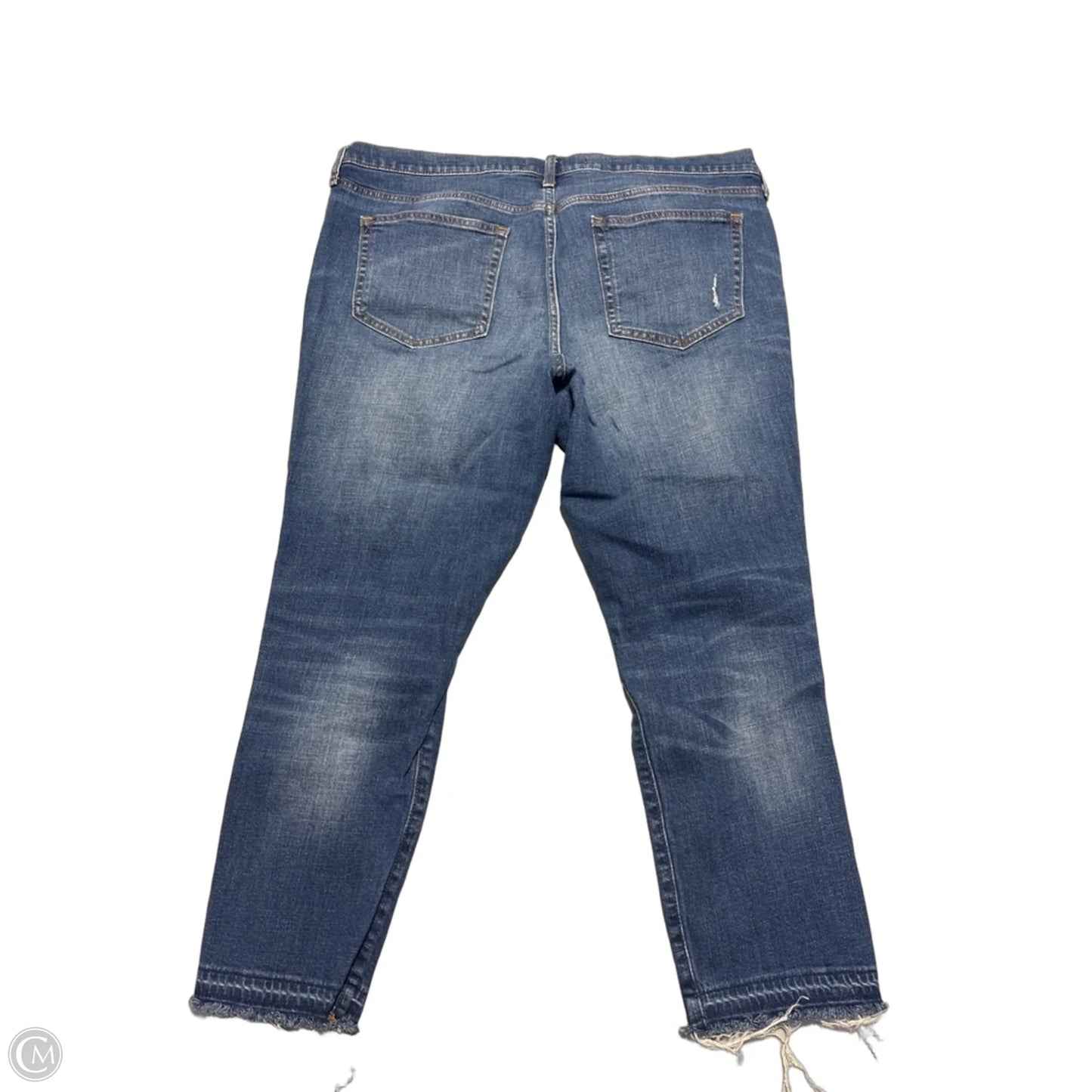 Jeans Straight By Gap In Blue, Size: 18