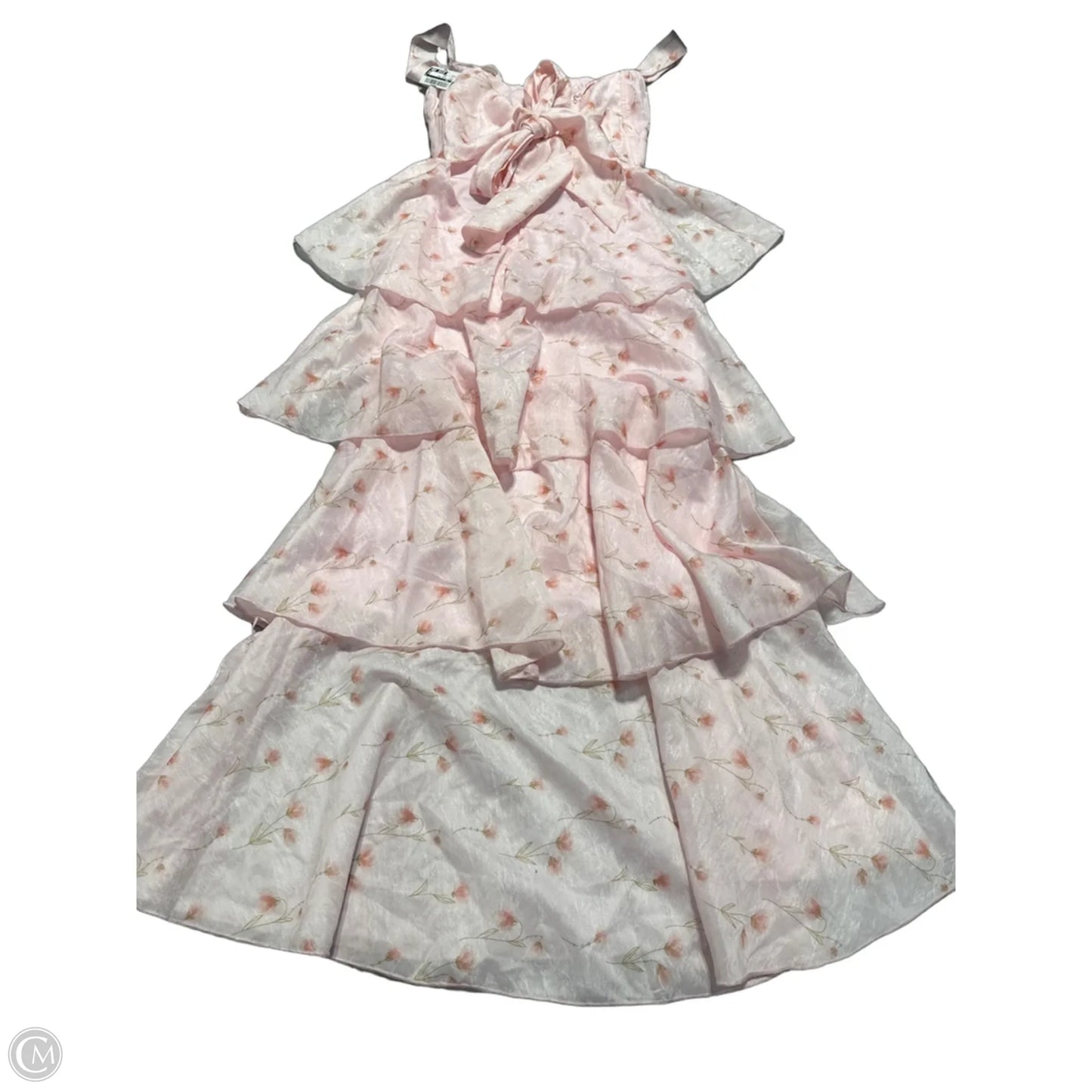 Dress Casual Maxi By Cmc In Pink, Size: S